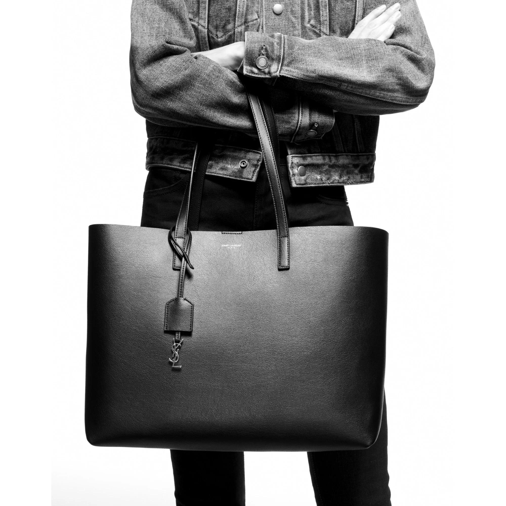 East/West Shopping Bag Sl - Nero - Image 6
