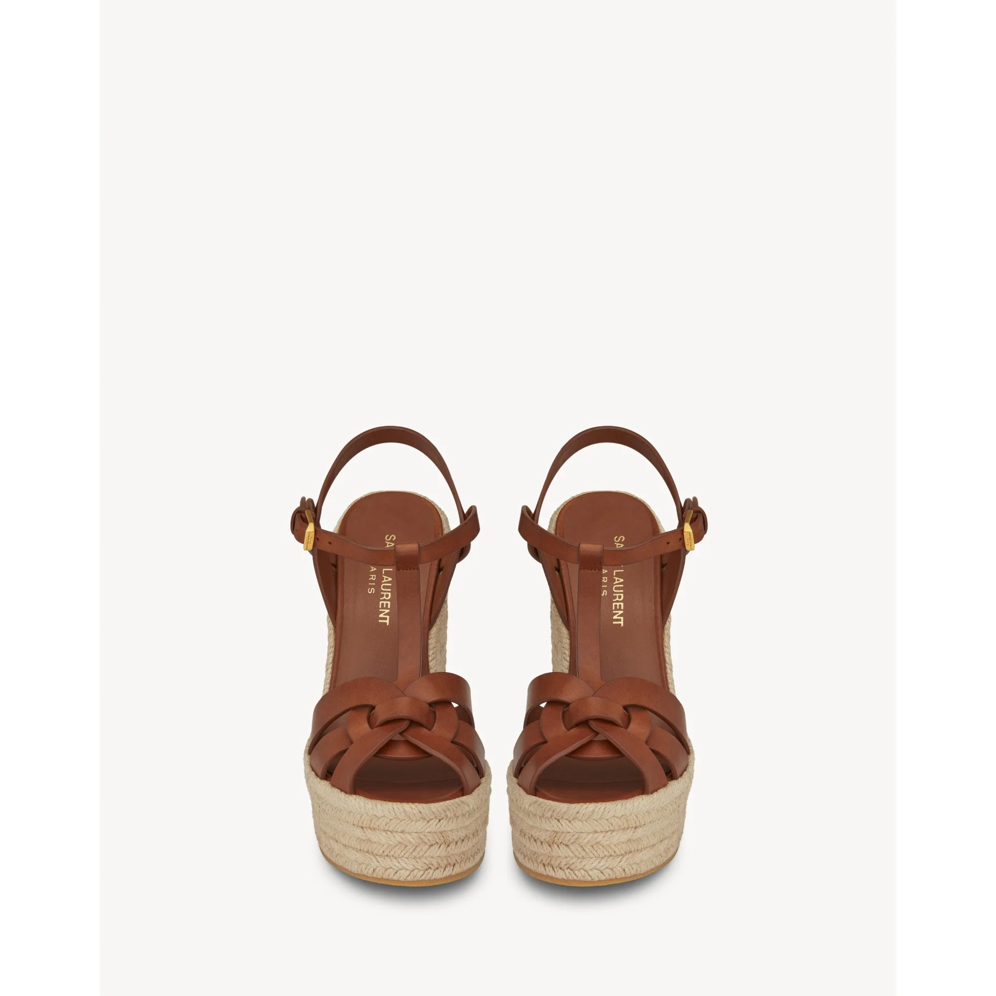 Espadrille 85 Wedge T-Strap Espadeilles - Ambra - Image 2