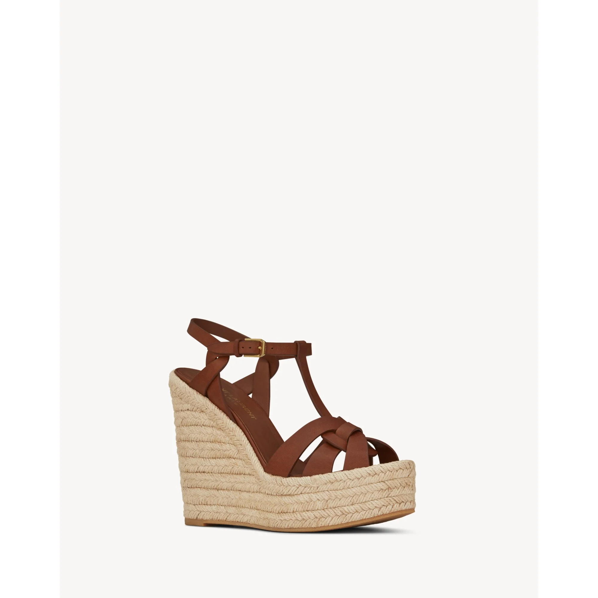 Espadrille 85 Wedge T-Strap Espadeilles - Ambra - Image 3