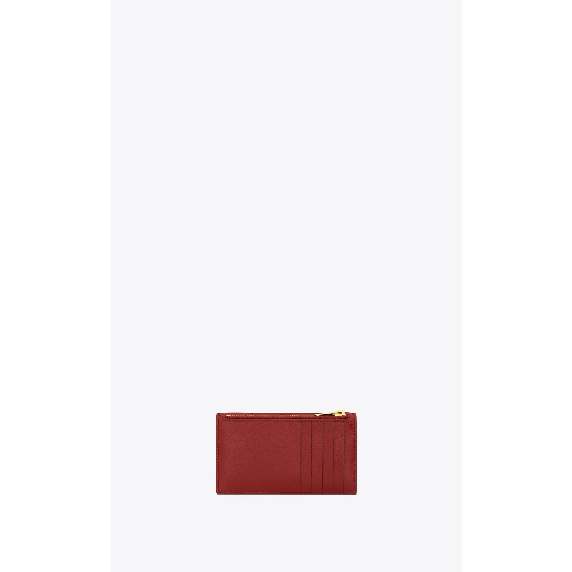 Zip Fragments Card Case + Flap - Opyum Red - Image 2