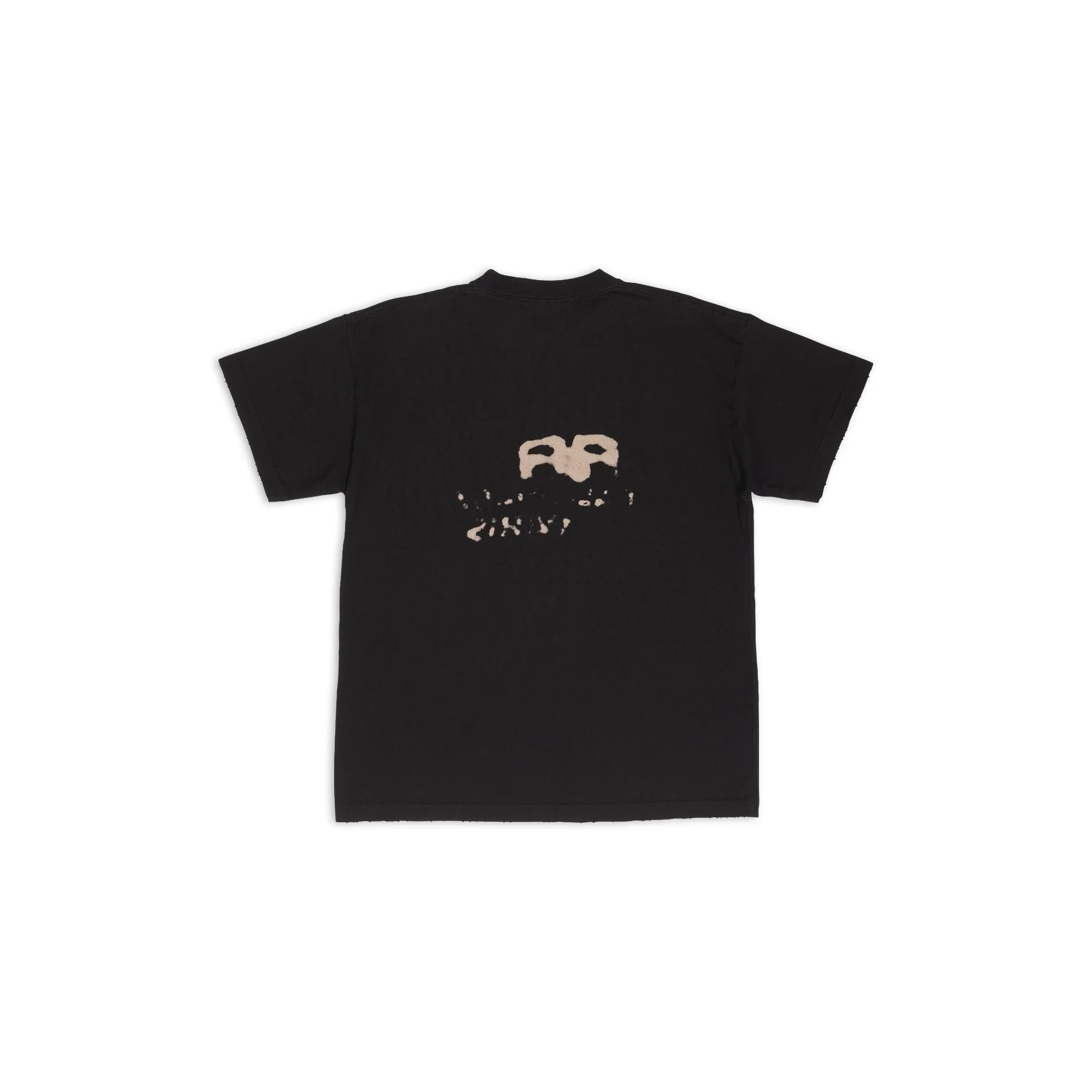 Medium Fit T-Shirt - Black/Ecru