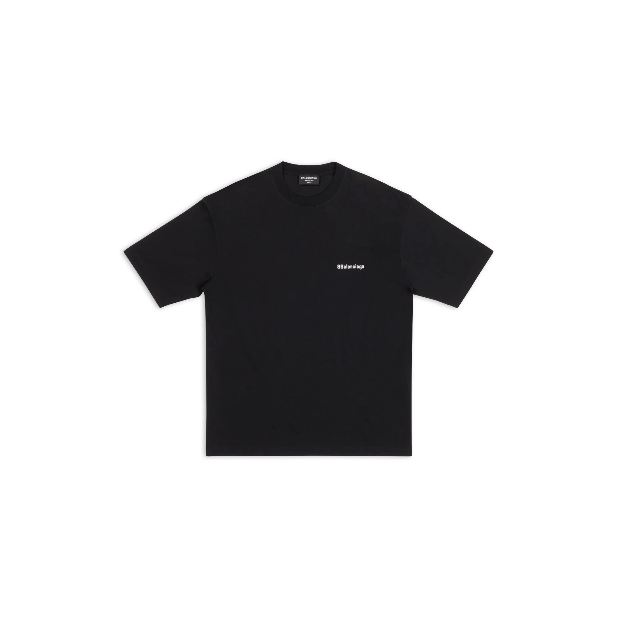 Medium Fit T-Shirt - Black/White