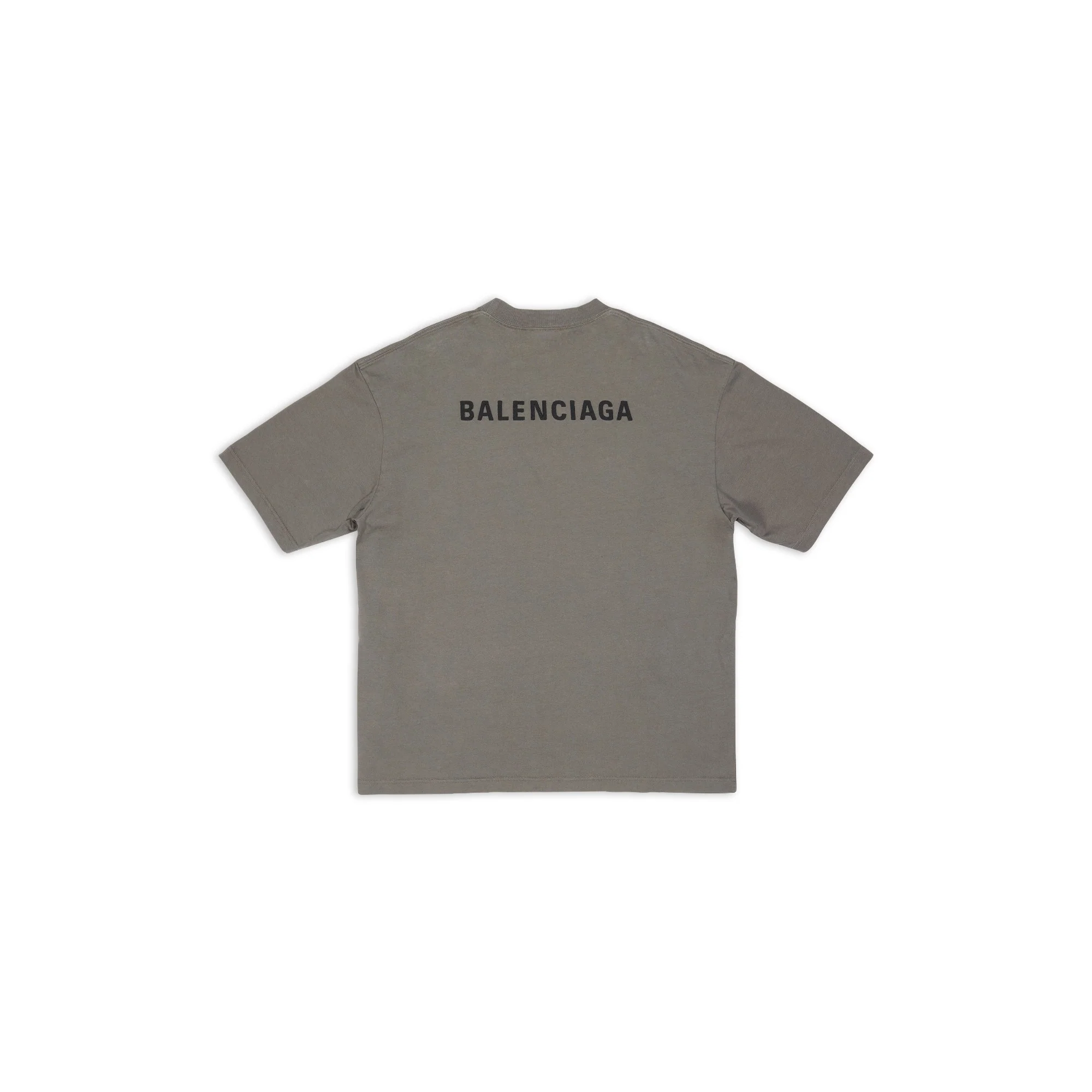 Medium Fit T-Shirt - Smoked Grey/Black - Image 2