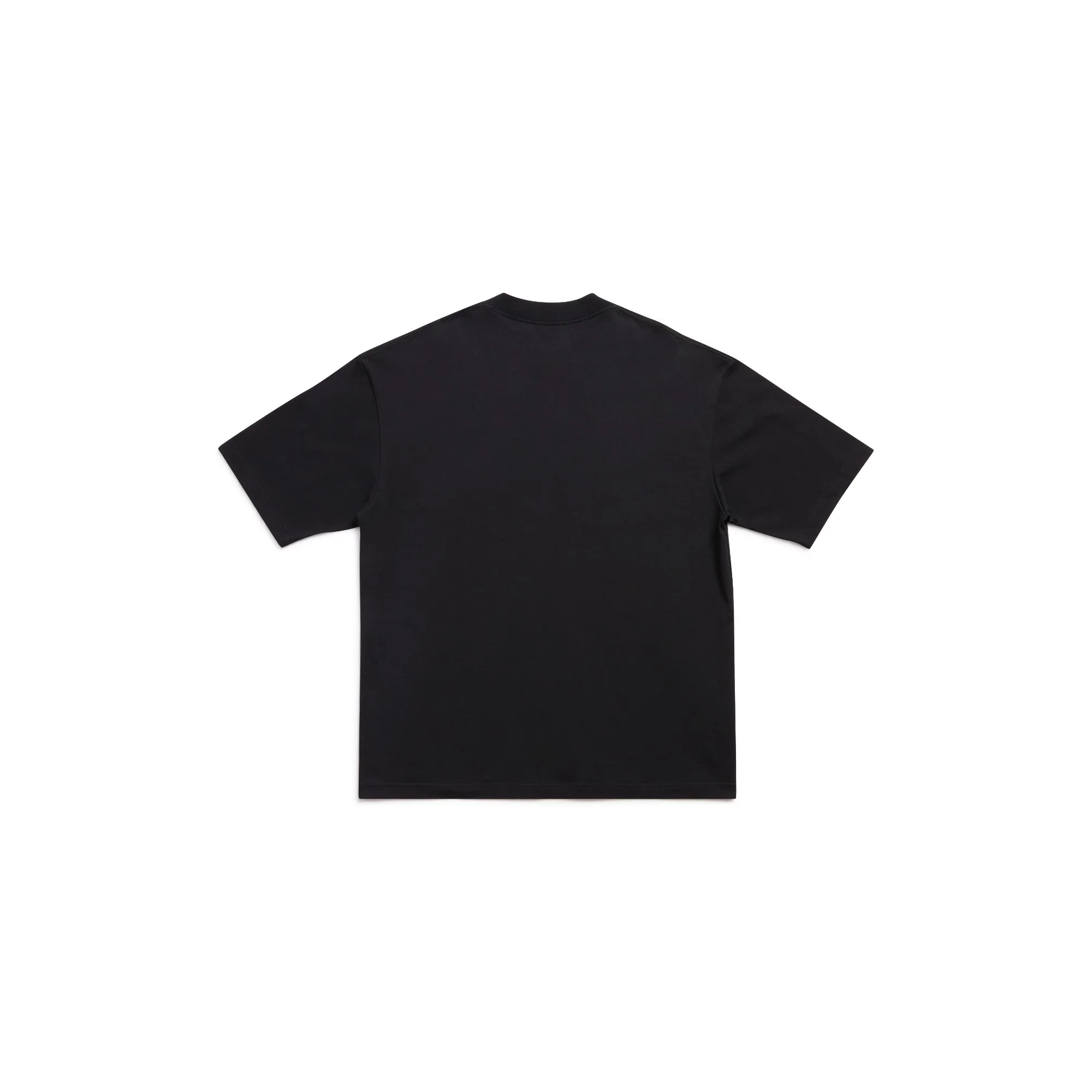 Medium Fit Short Sleeve T-Shirt - Black/White - Image 2