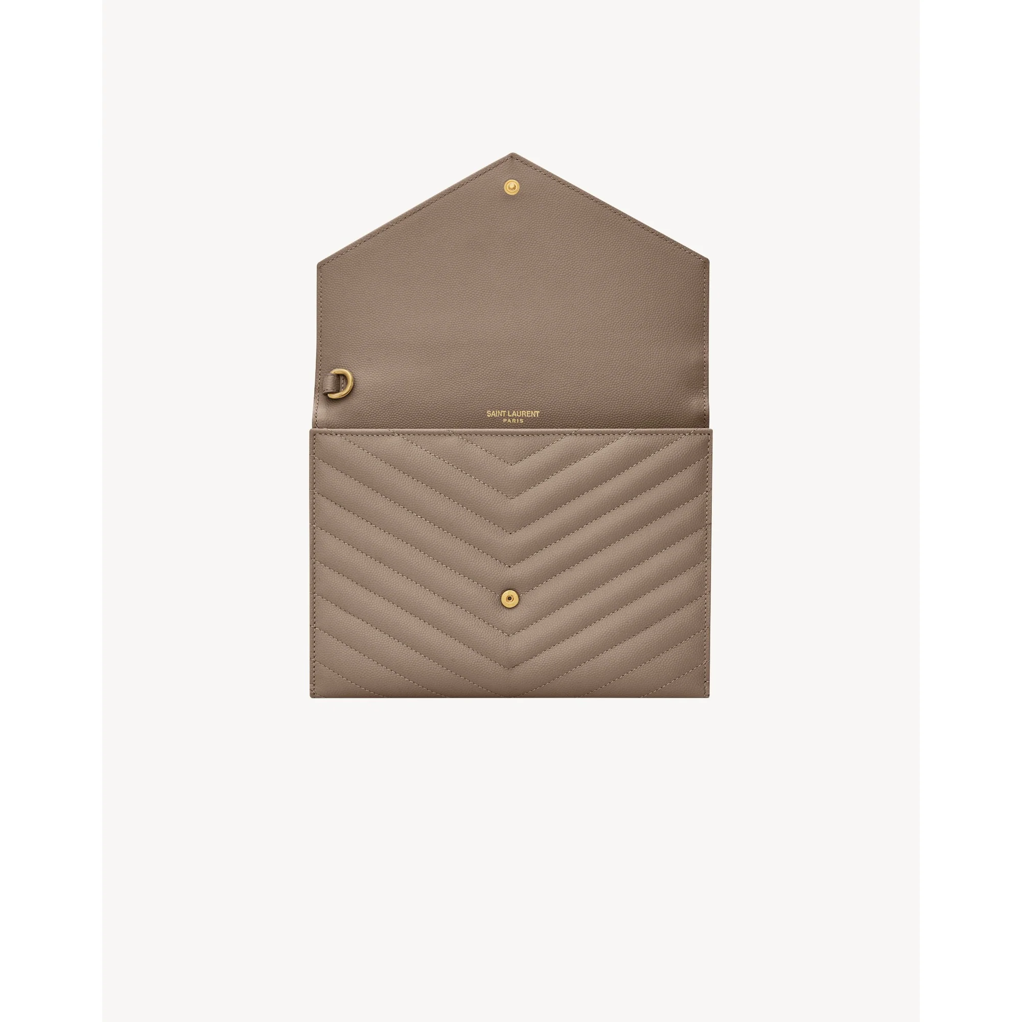 Flap Pouch - Taupe - Image 4