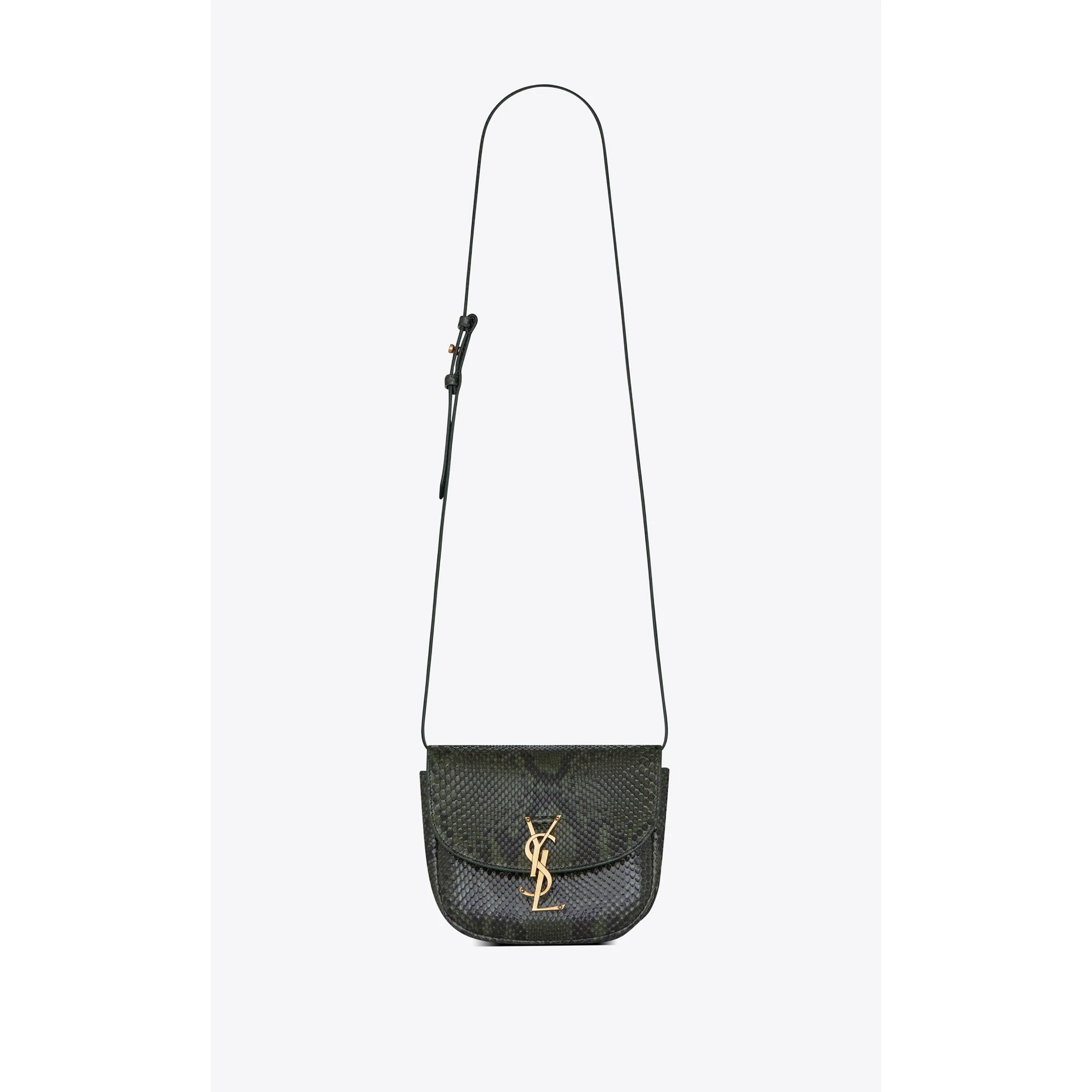 Small Kaia Satchel - Moss Green