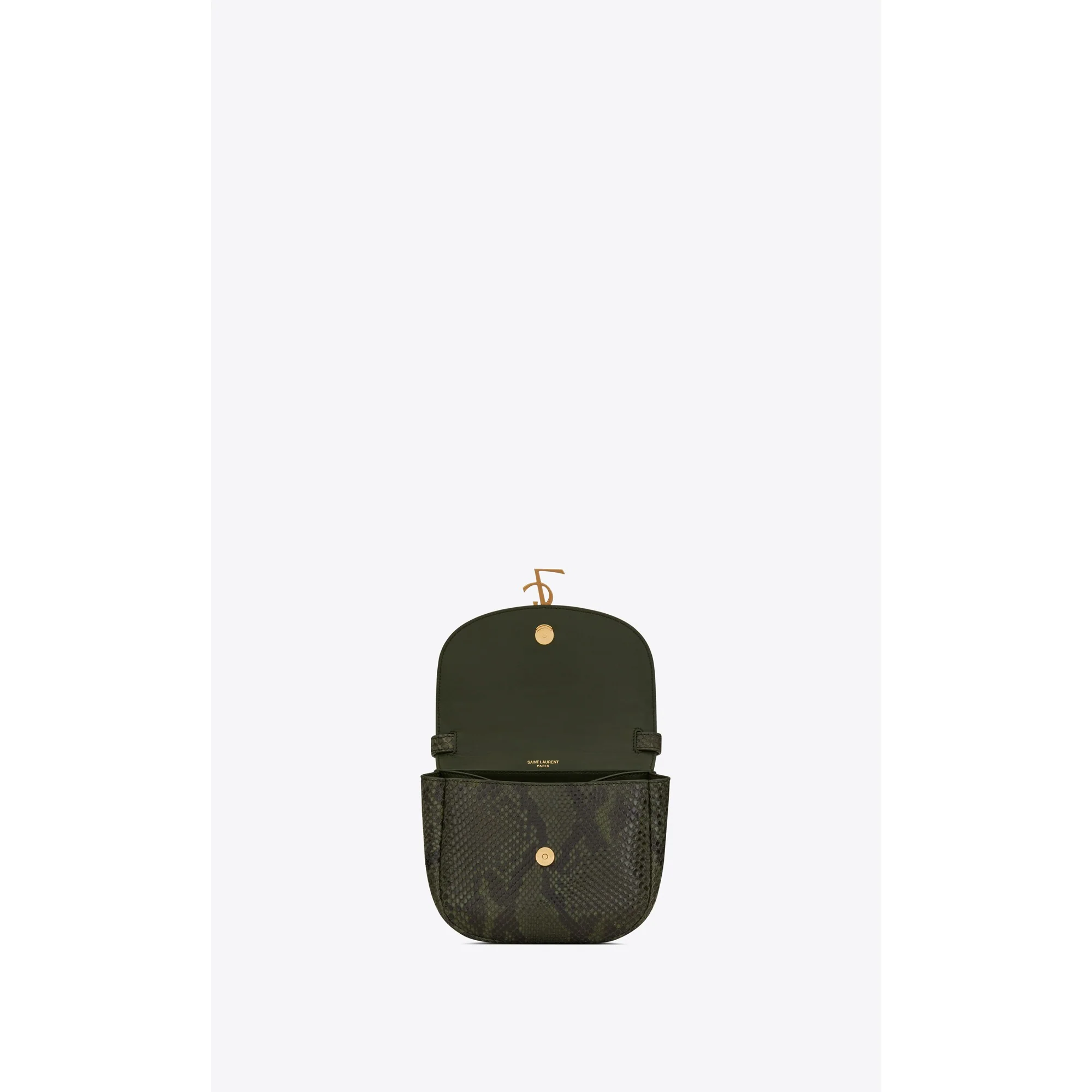 Small Kaia Satchel - Moss Green - Image 4