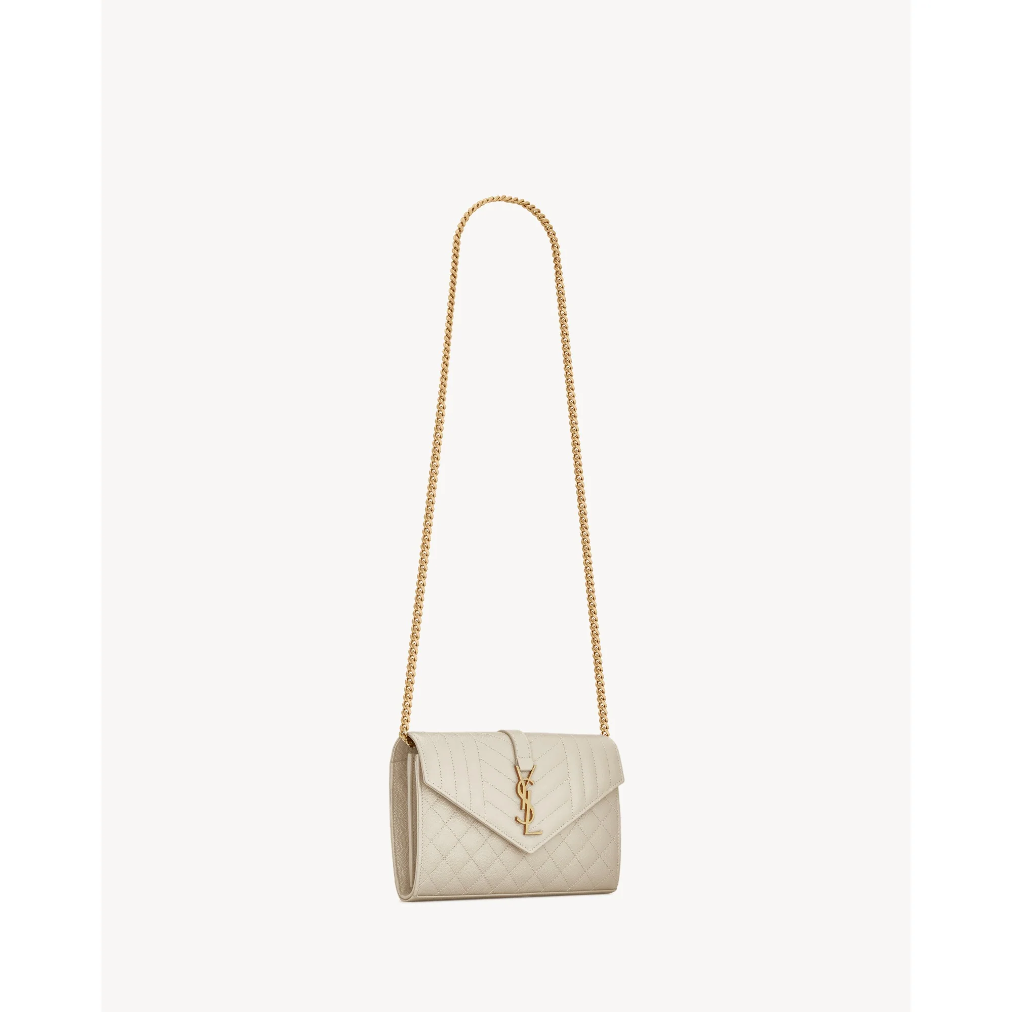 Mini Envelope Chain Bag - Crema Soft - Image 6