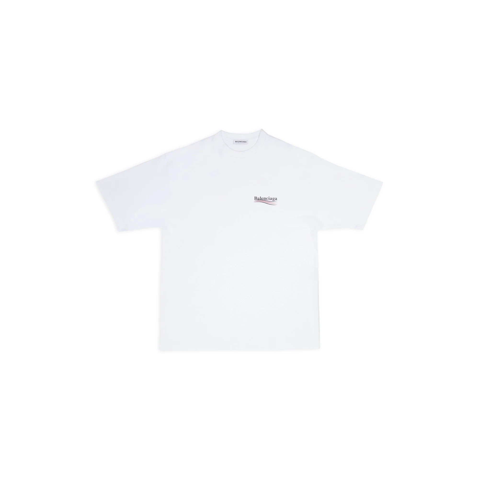 Short Sleevelarge Fit T-Shirt - White/Black