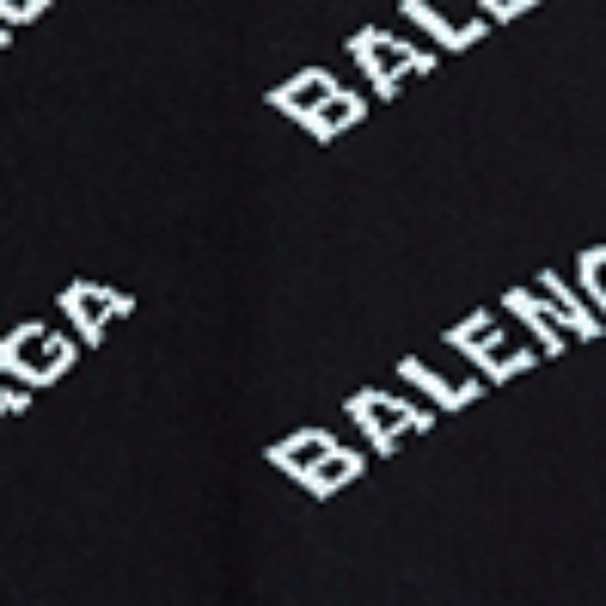 Long Sleeve Crewneck Sweater - Black/White - Image 3