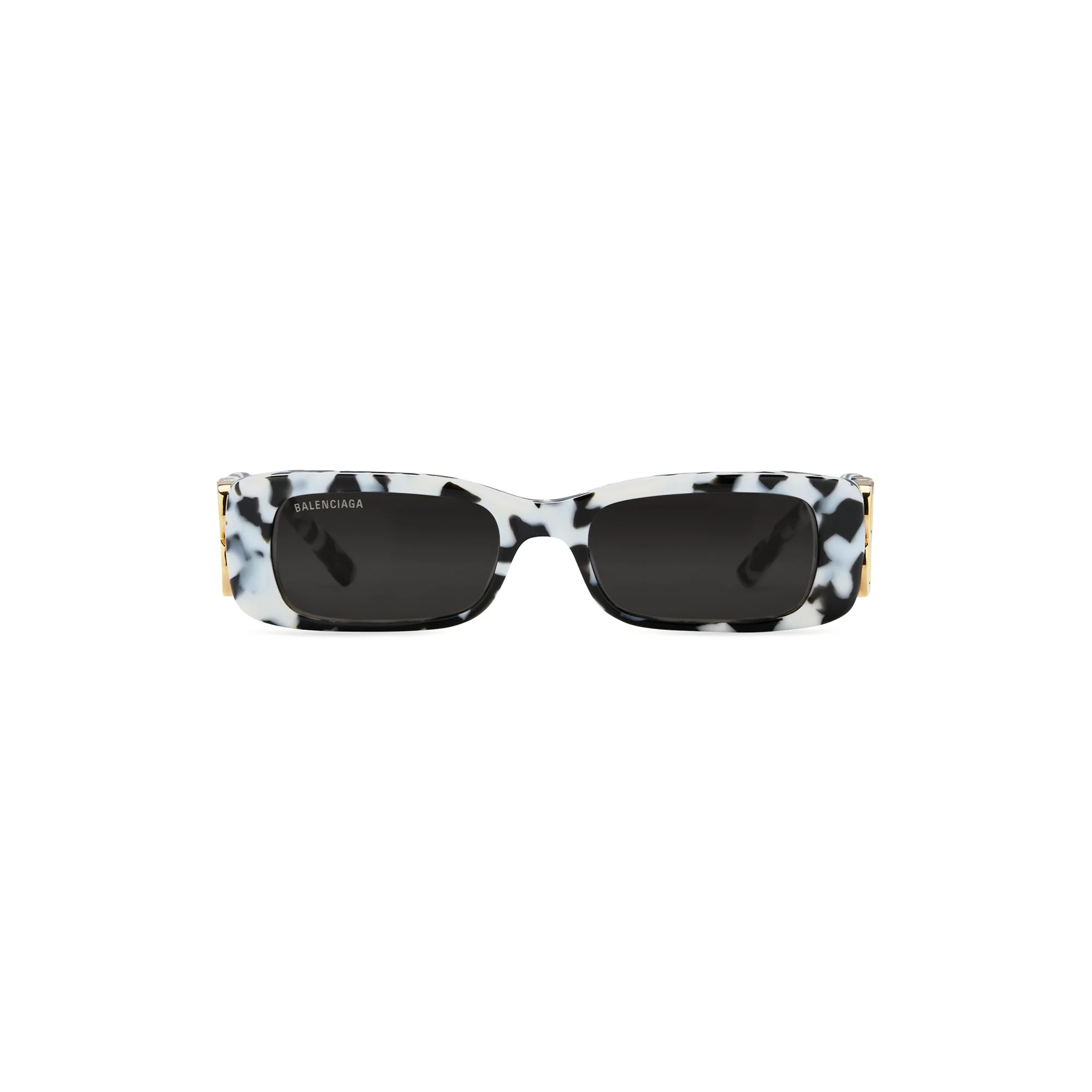 Dynasty Rect 0096S Acetate - White Havana