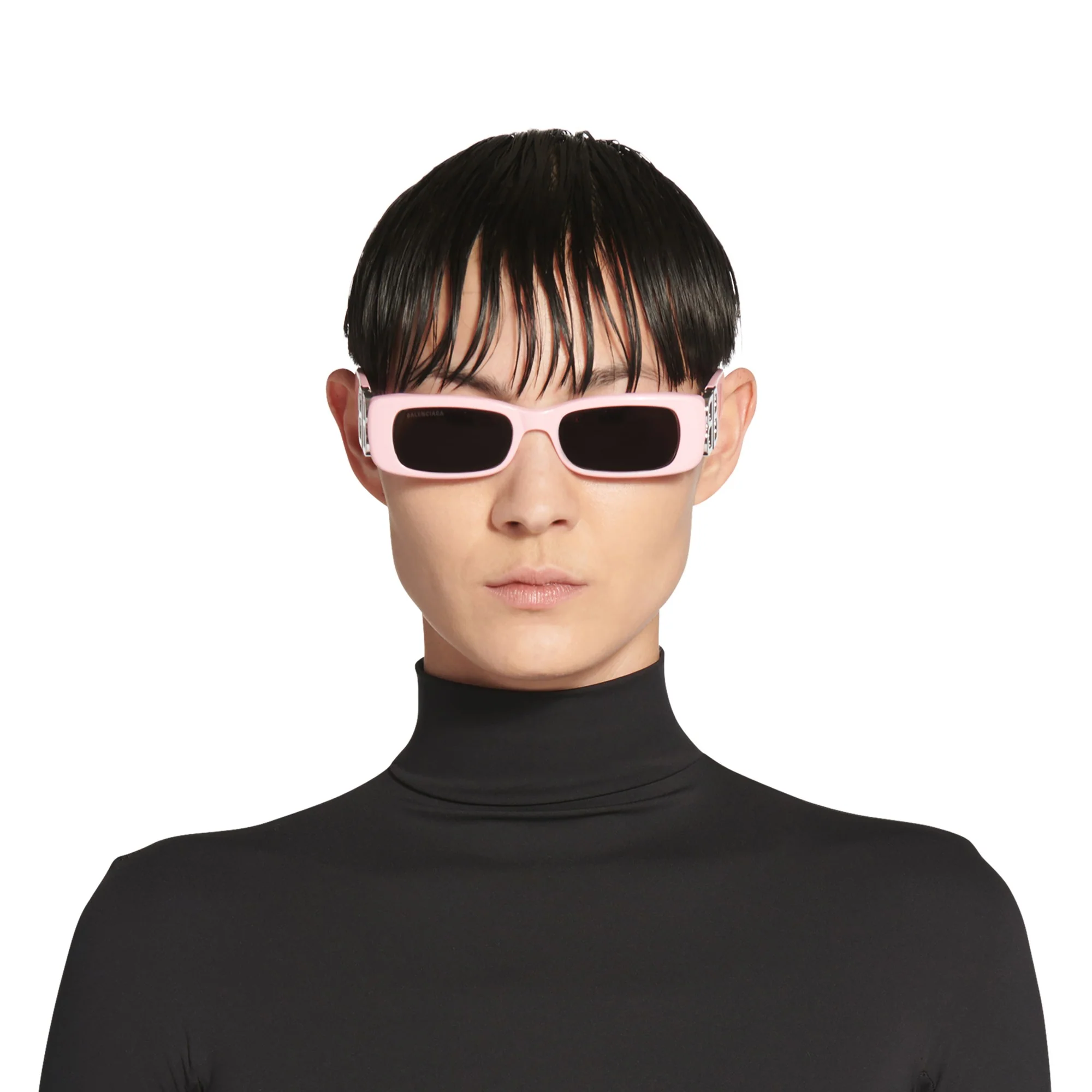 Dynasty Rect 0096S Acetate - Pink - Image 2