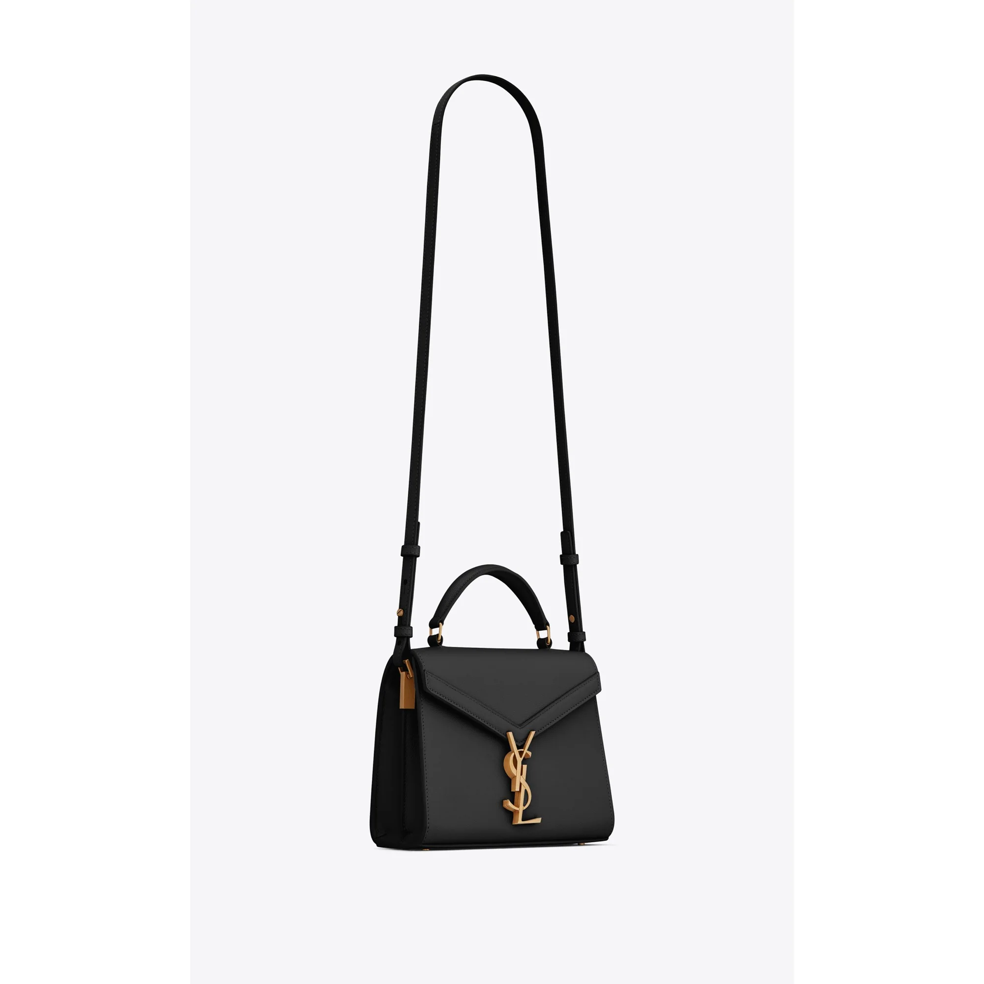 Mini Cassandra Top Handle - Nero - Image 7