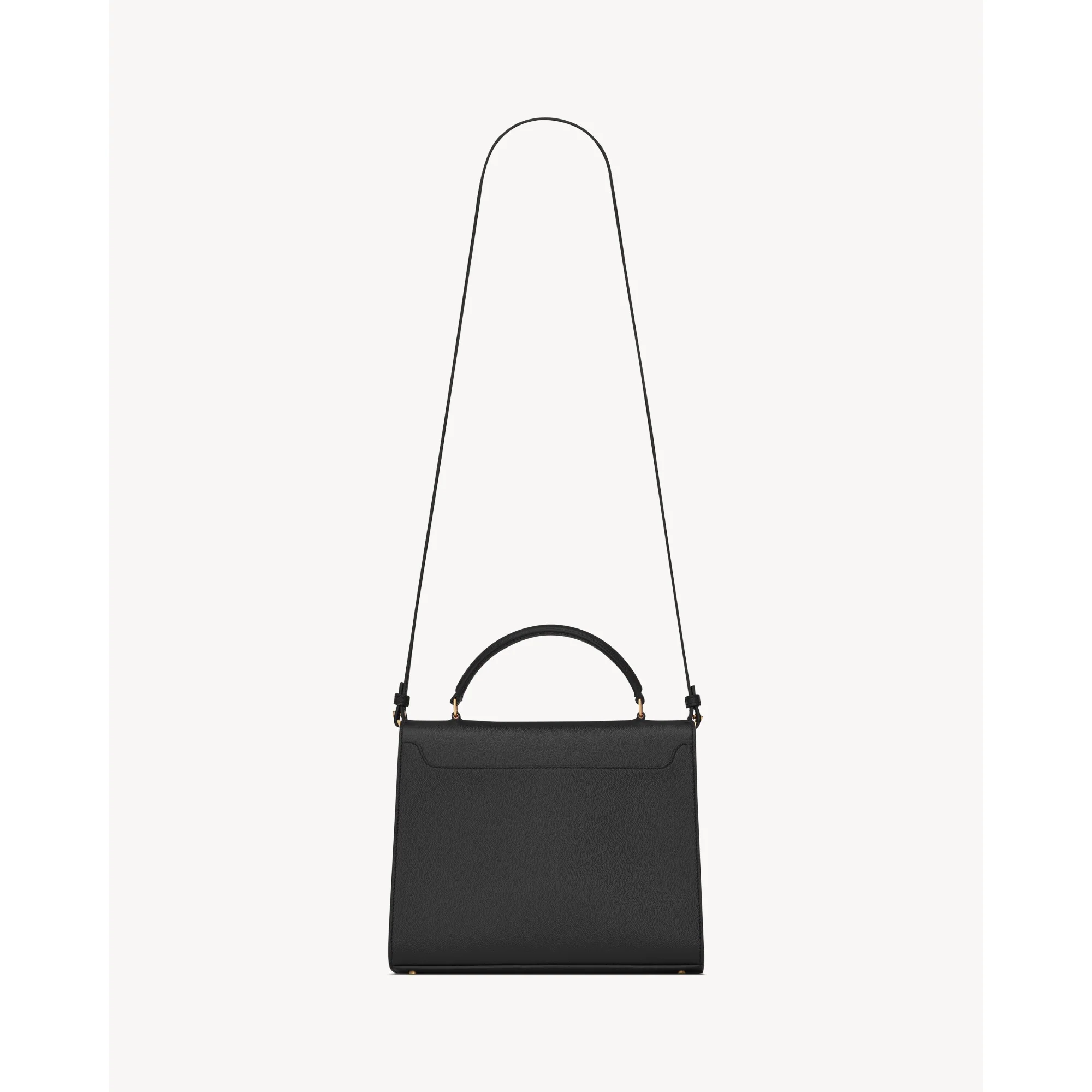 Medium Cassandra Top Handle - Nero - Image 3