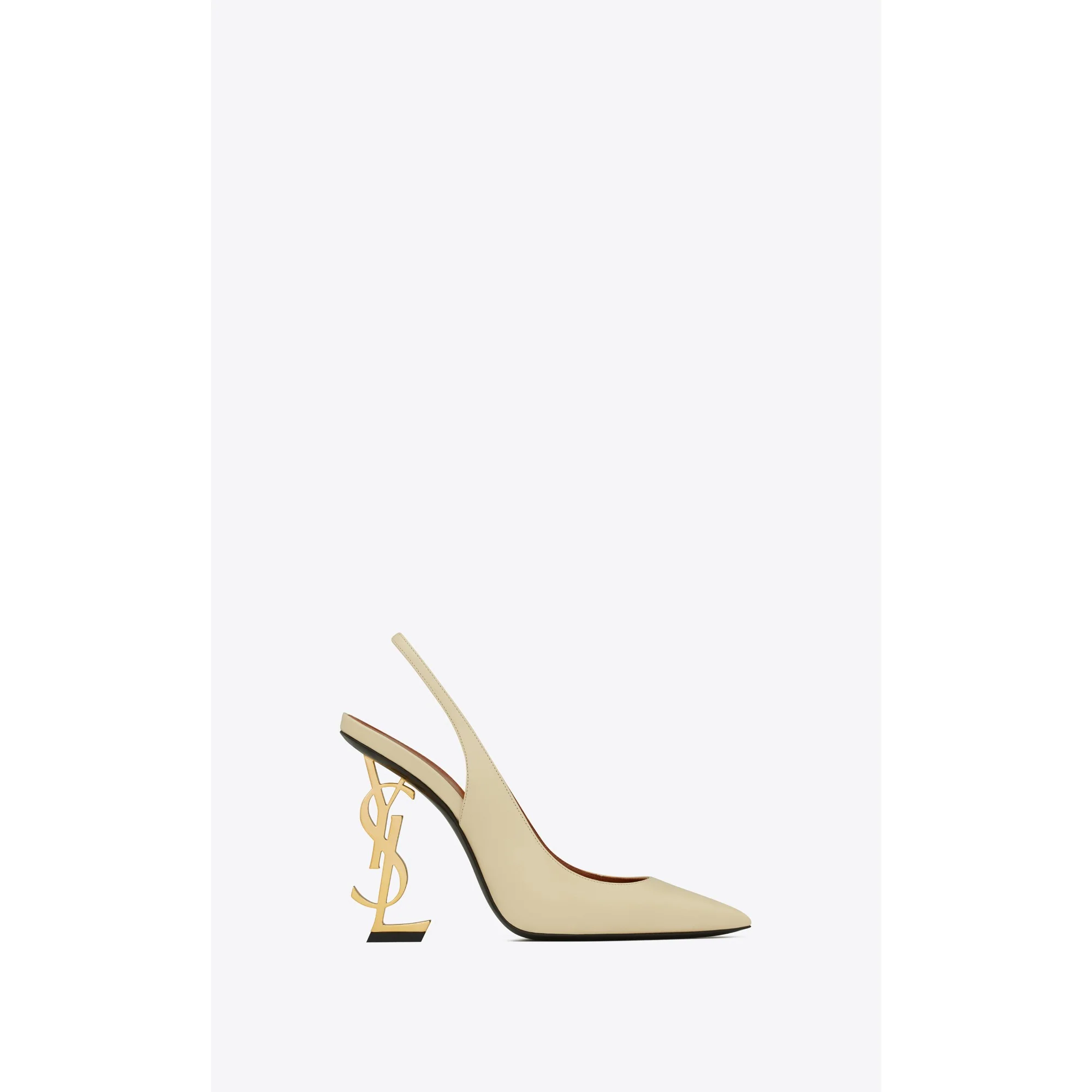 Opyum 110 YSL Slingback Pump - Real Beige