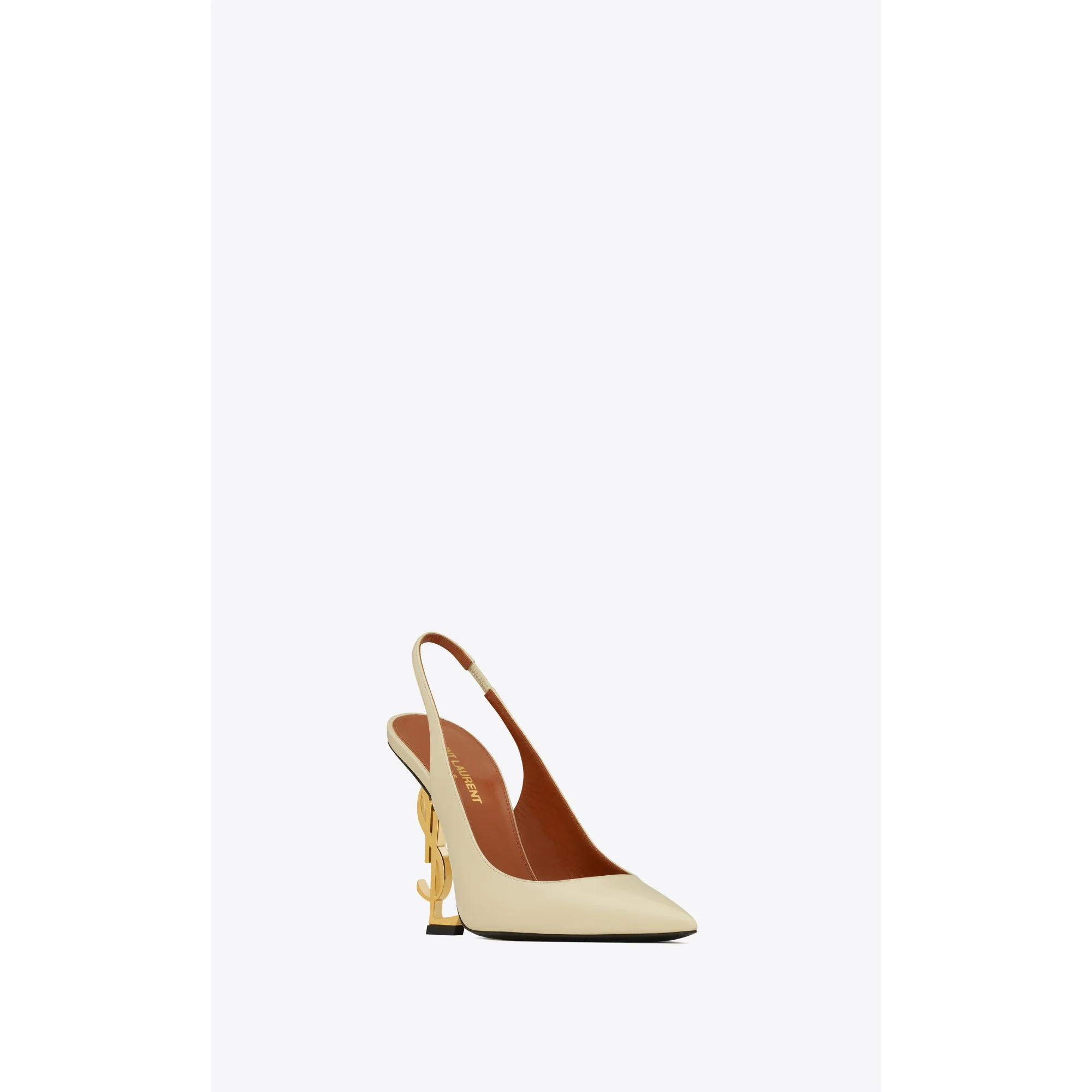 Opyum 110 YSL Slingback Pump - Real Beige - Image 4