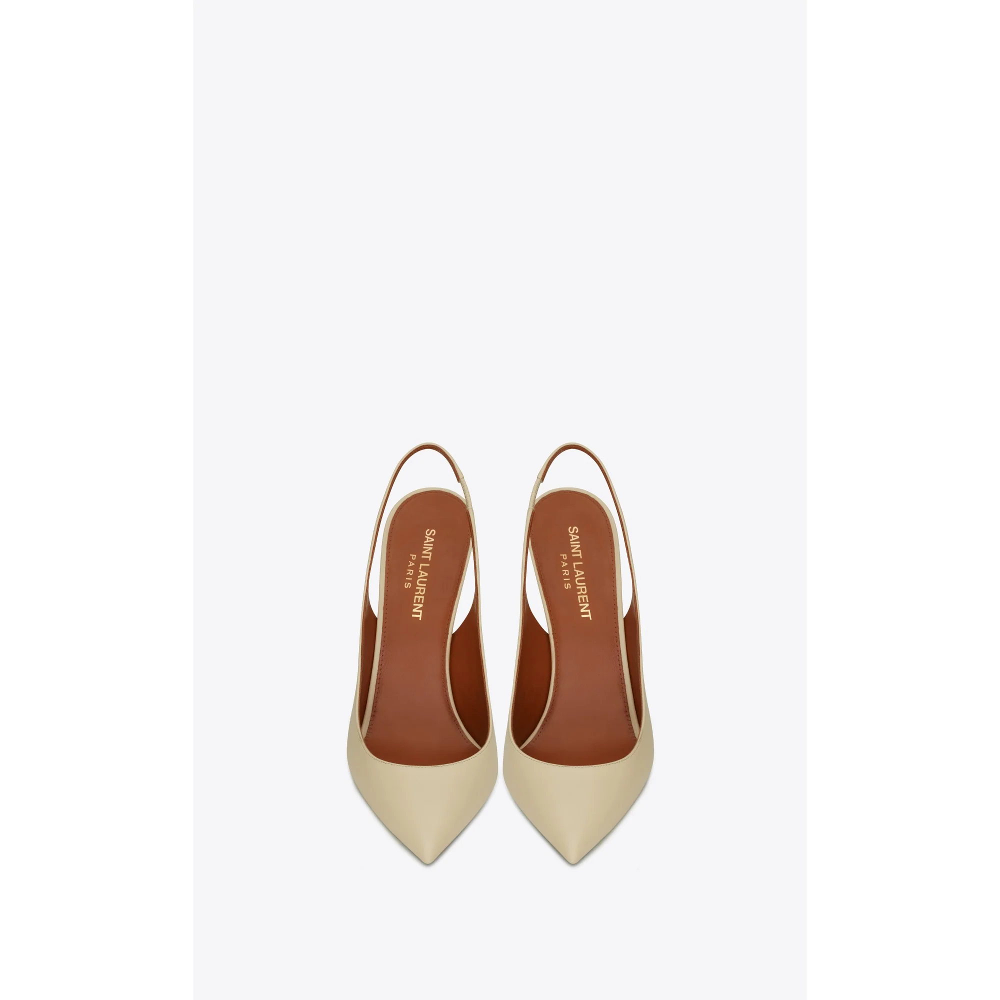 Opyum 110 YSL Slingback Pump - Real Beige - Image 2