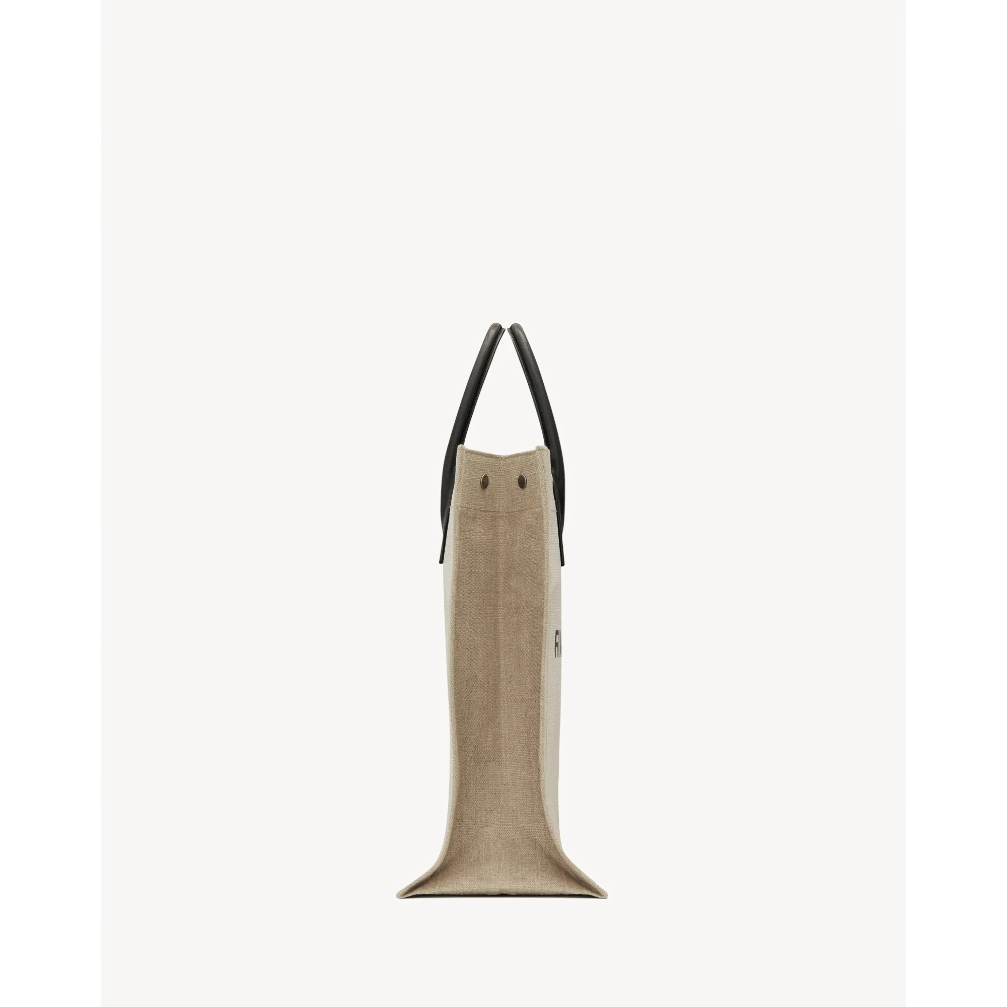 N/S Rive Gauche Tote Bag - Greggio/Natural - Image 3