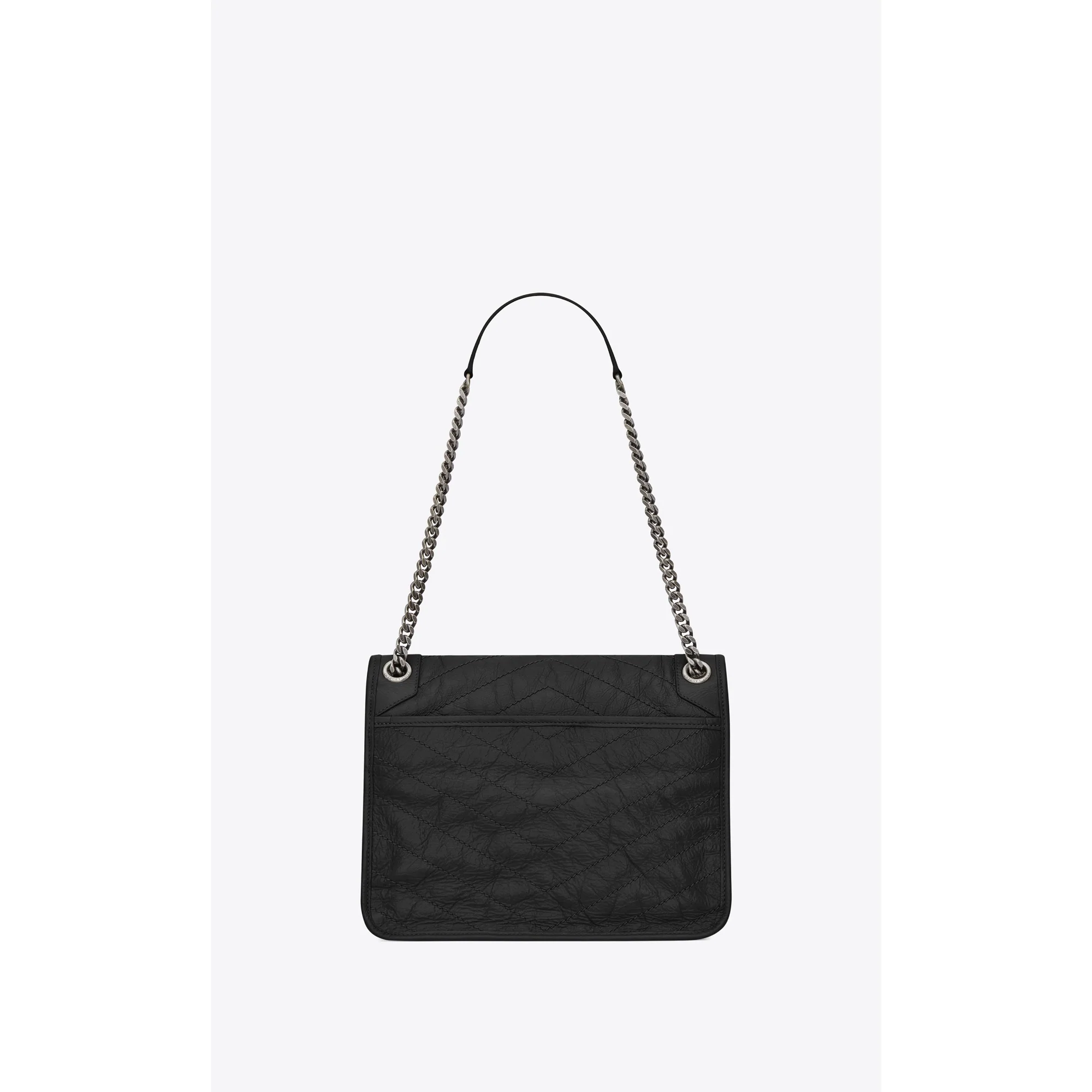 Medium Niki Chain Bag - Nero - Image 2