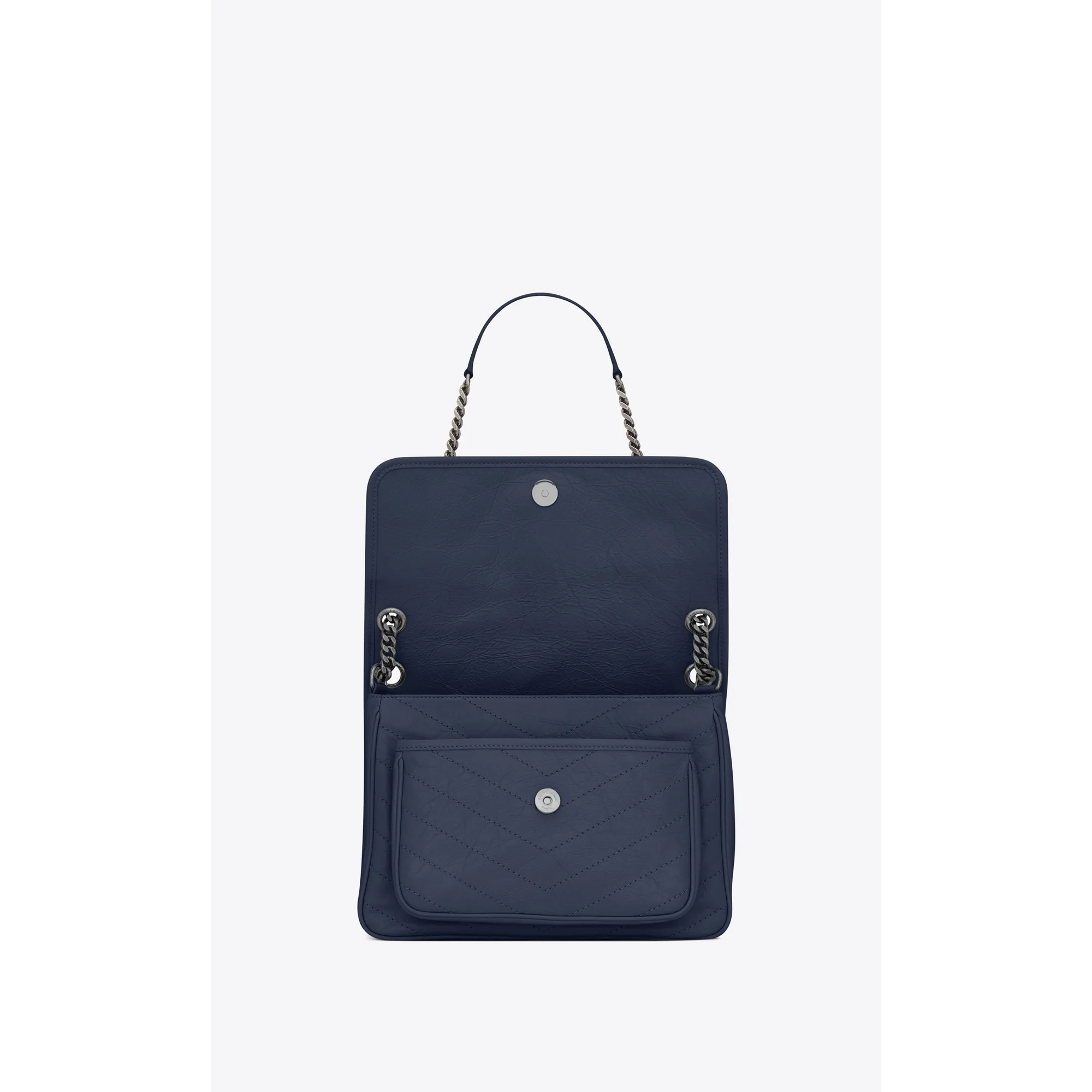 Medium Niki Chain Bag - Deep Marine - Image 4