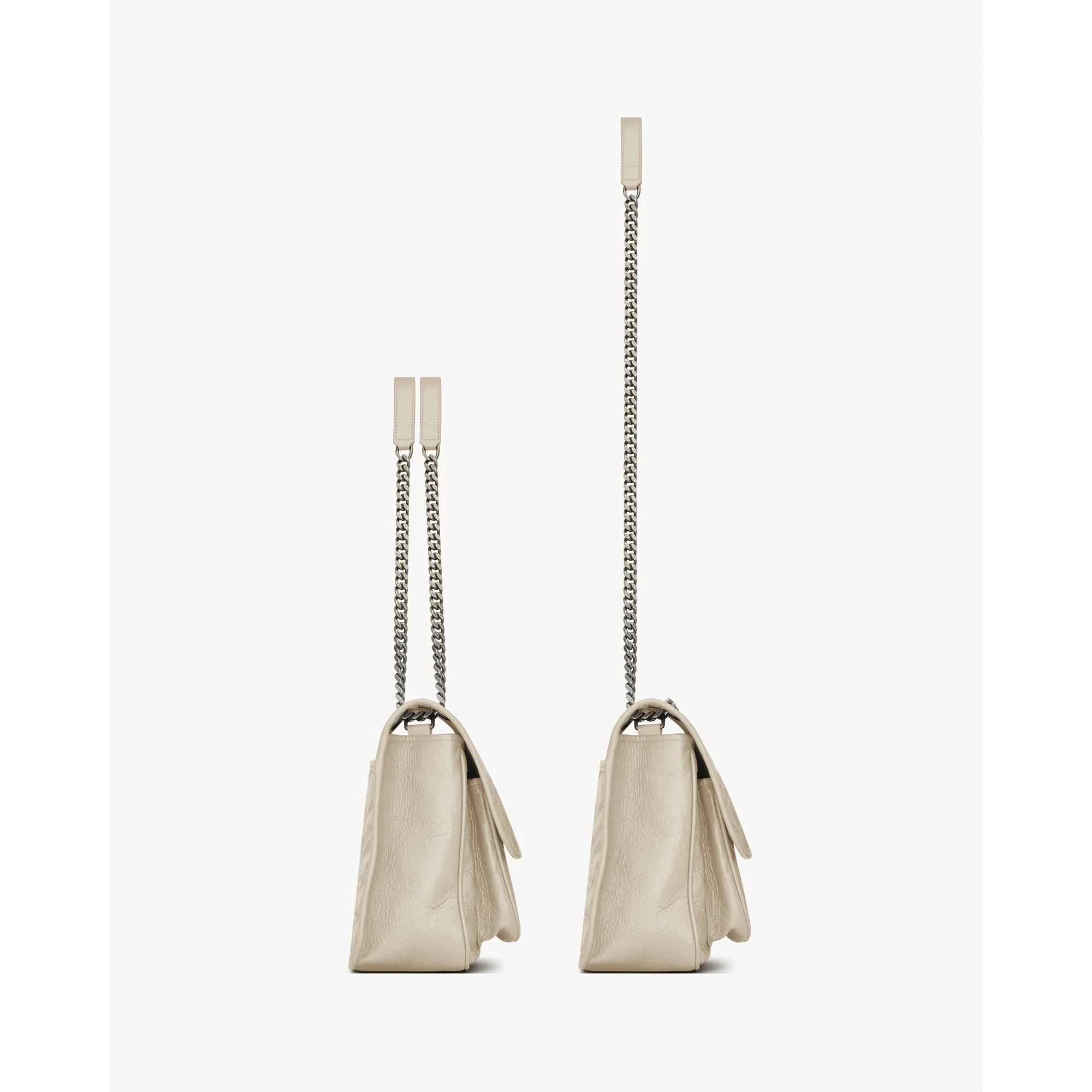 Medium Niki Chain Bag - Crema Soft - Image 3
