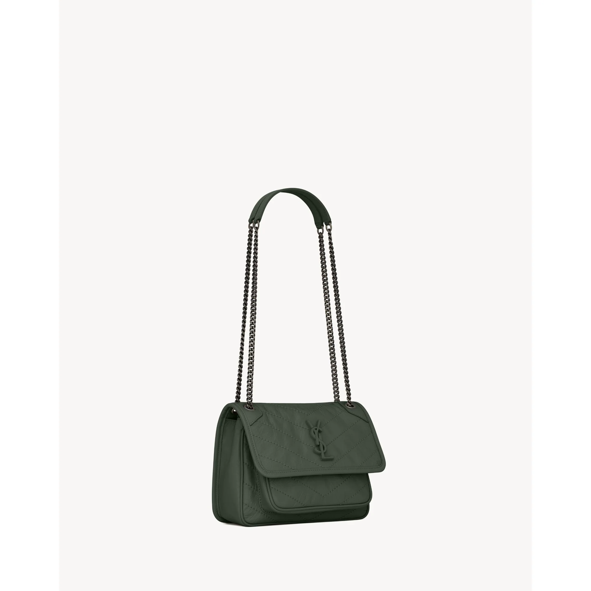 Baby Niki Chain Bag - New Vert Fonce - Image 5