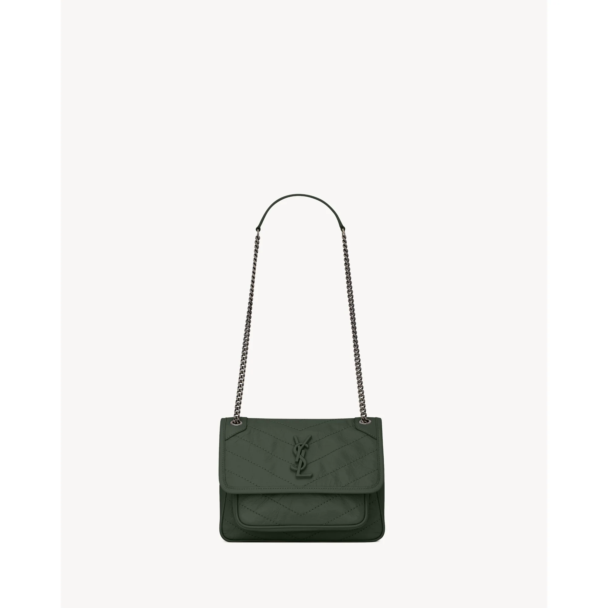 Baby Niki Chain Bag - New Vert Fonce