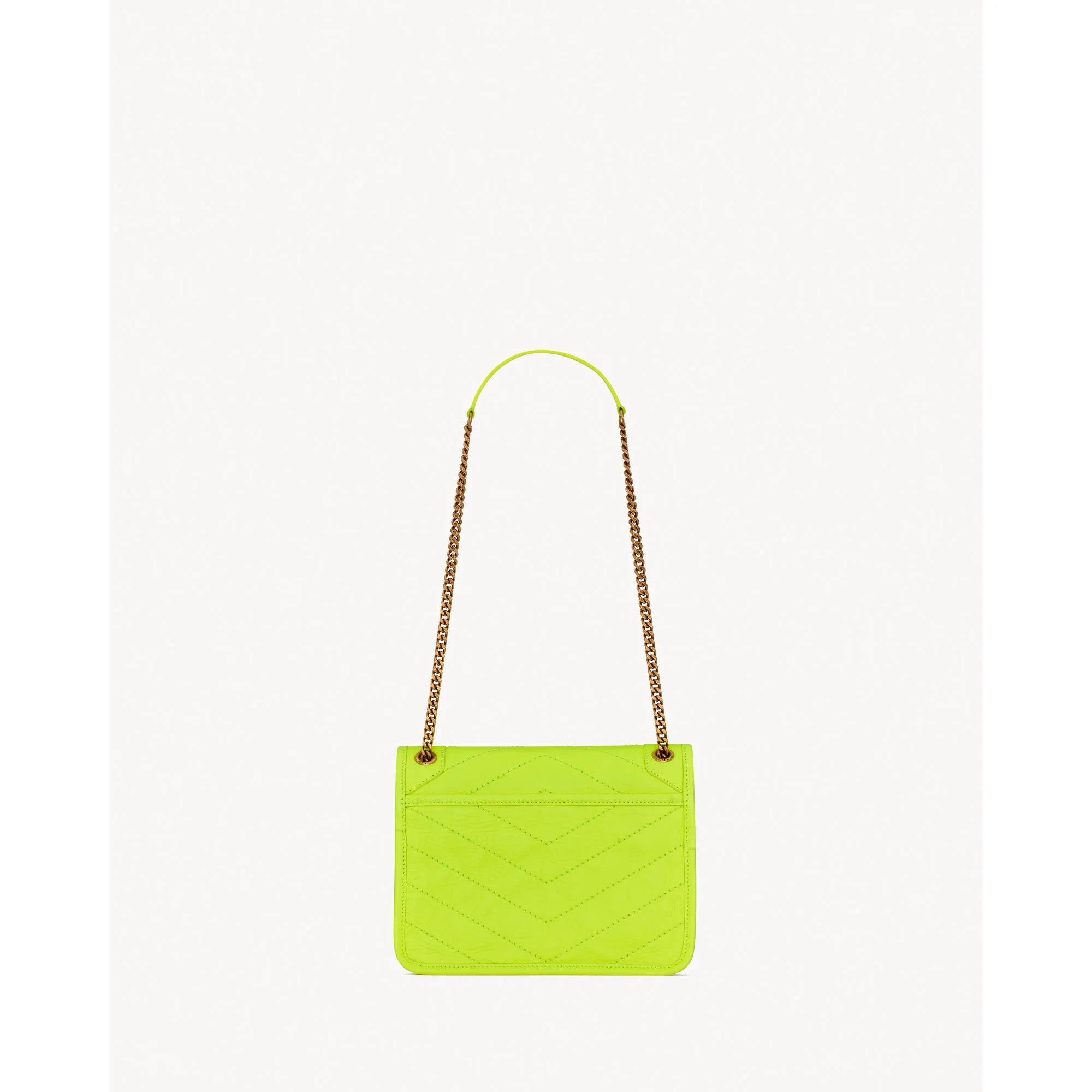 Baby Niki Chain Bag - Safety Yellow - Image 2