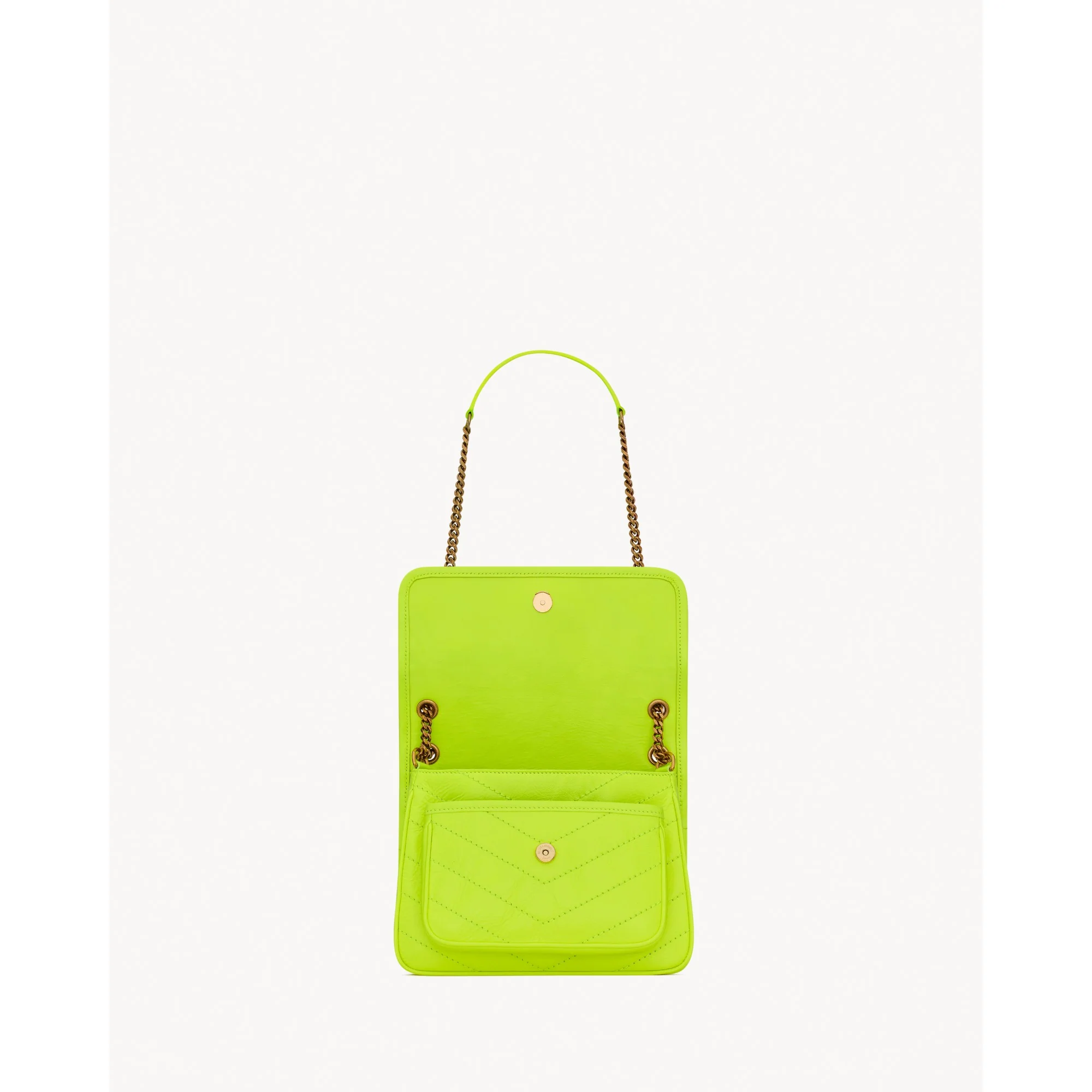 Baby Niki Chain Bag - Safety Yellow - Image 4