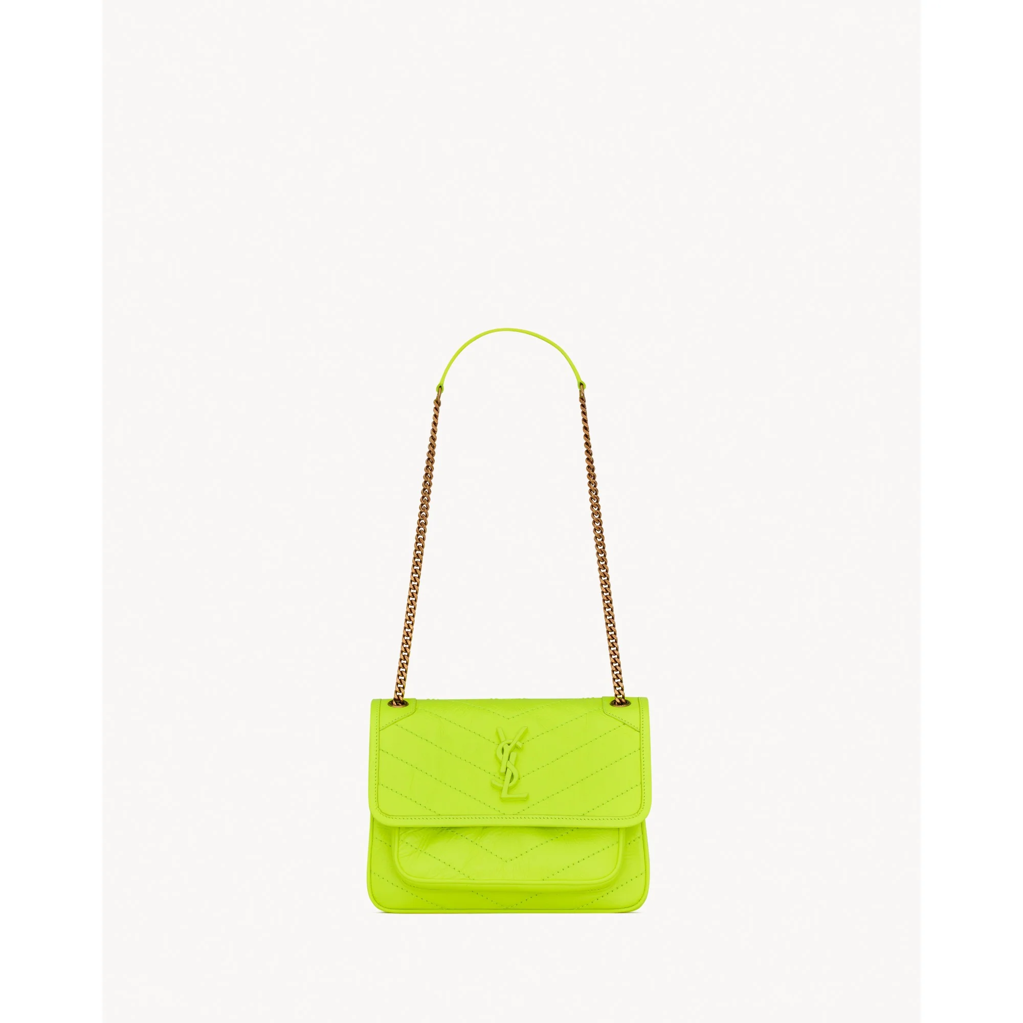 Baby Niki Chain Bag - Safety Yellow