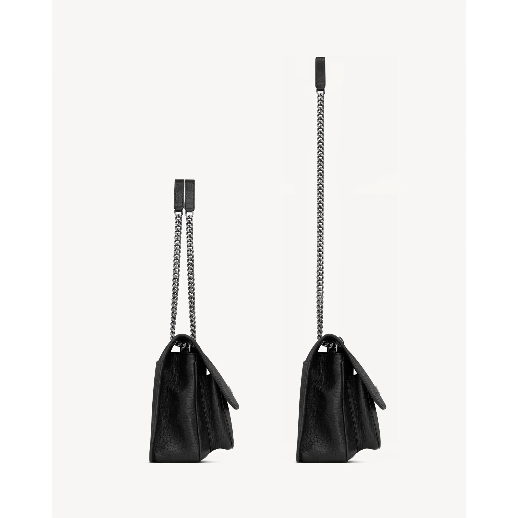 Medium Niki Chain Bag - Nero - Image 3