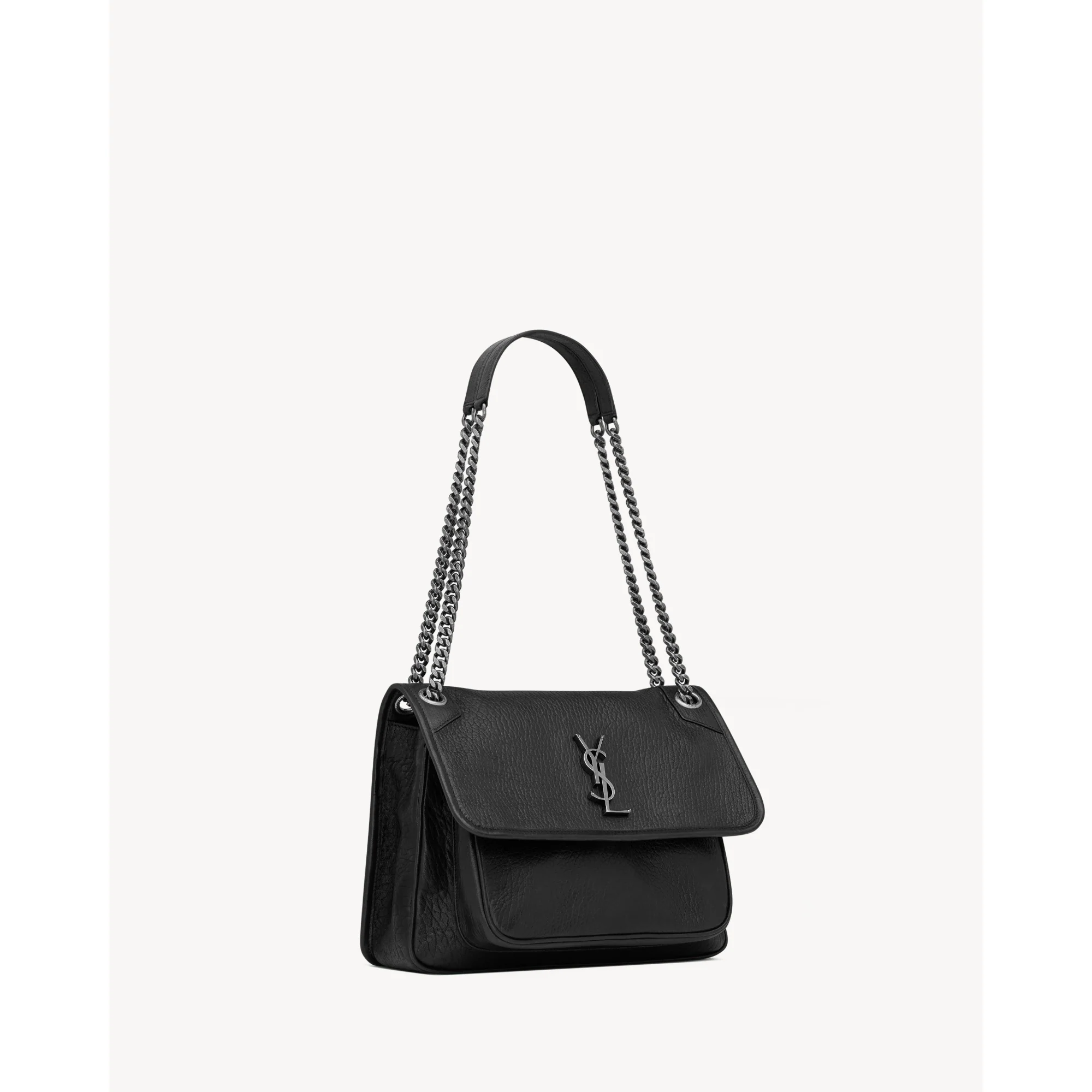 Medium Niki Chain Bag - Nero - Image 5