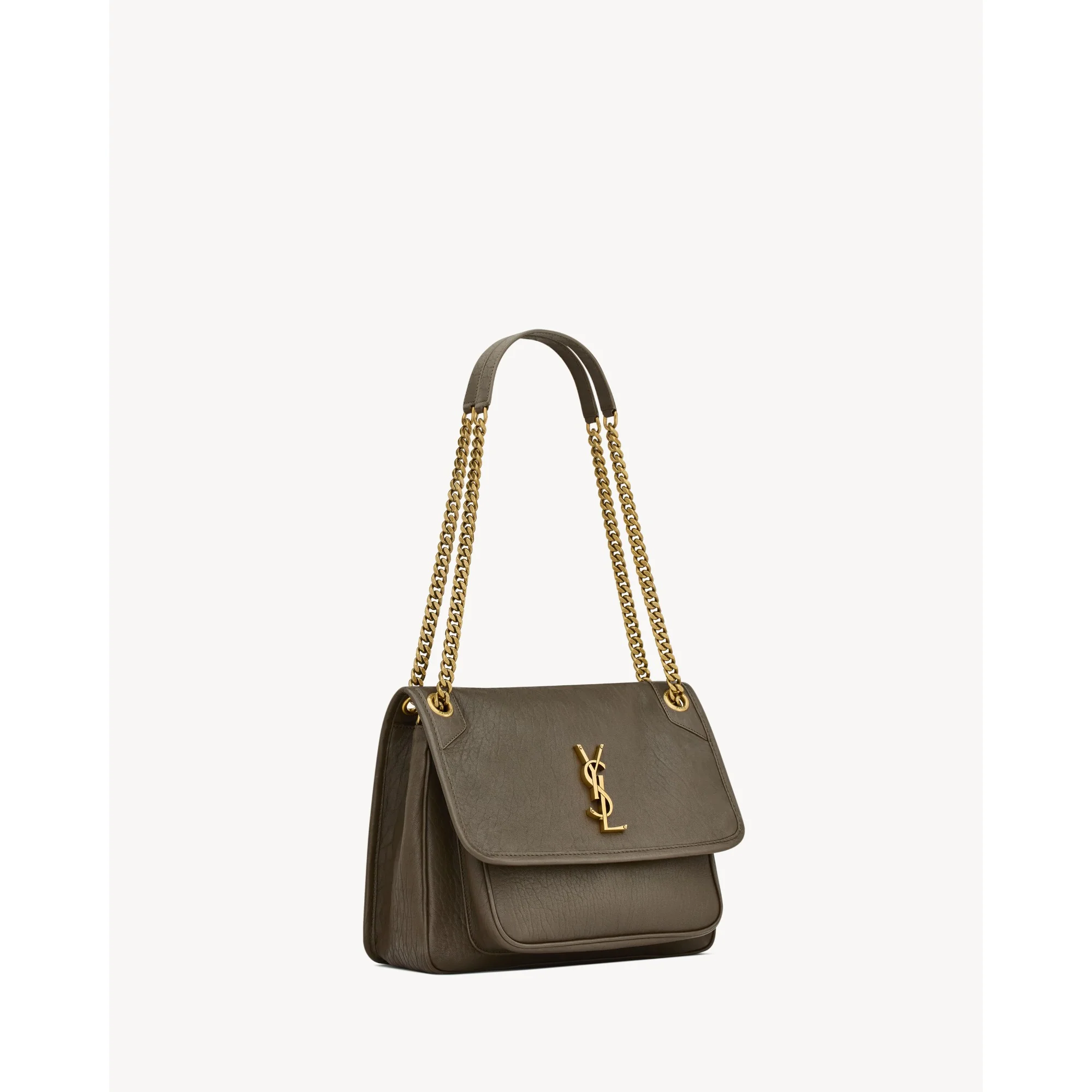 Medium Niki Chain Bag - Light Musk - Image 5