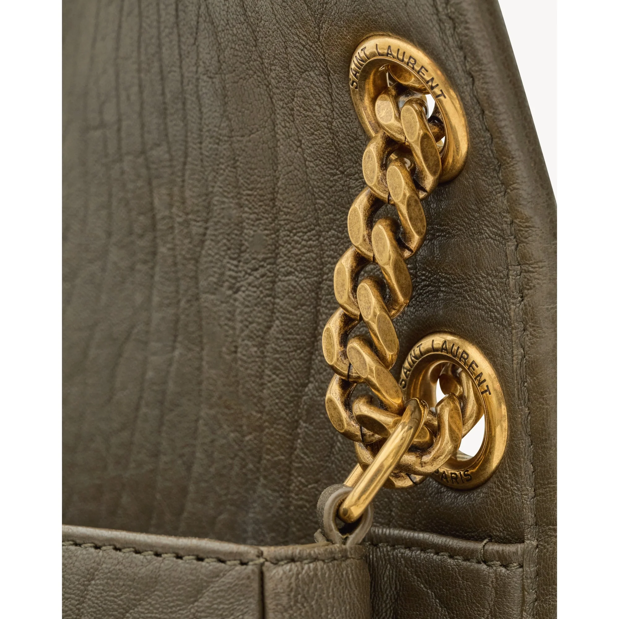 Medium Niki Chain Bag - Light Musk - Image 6
