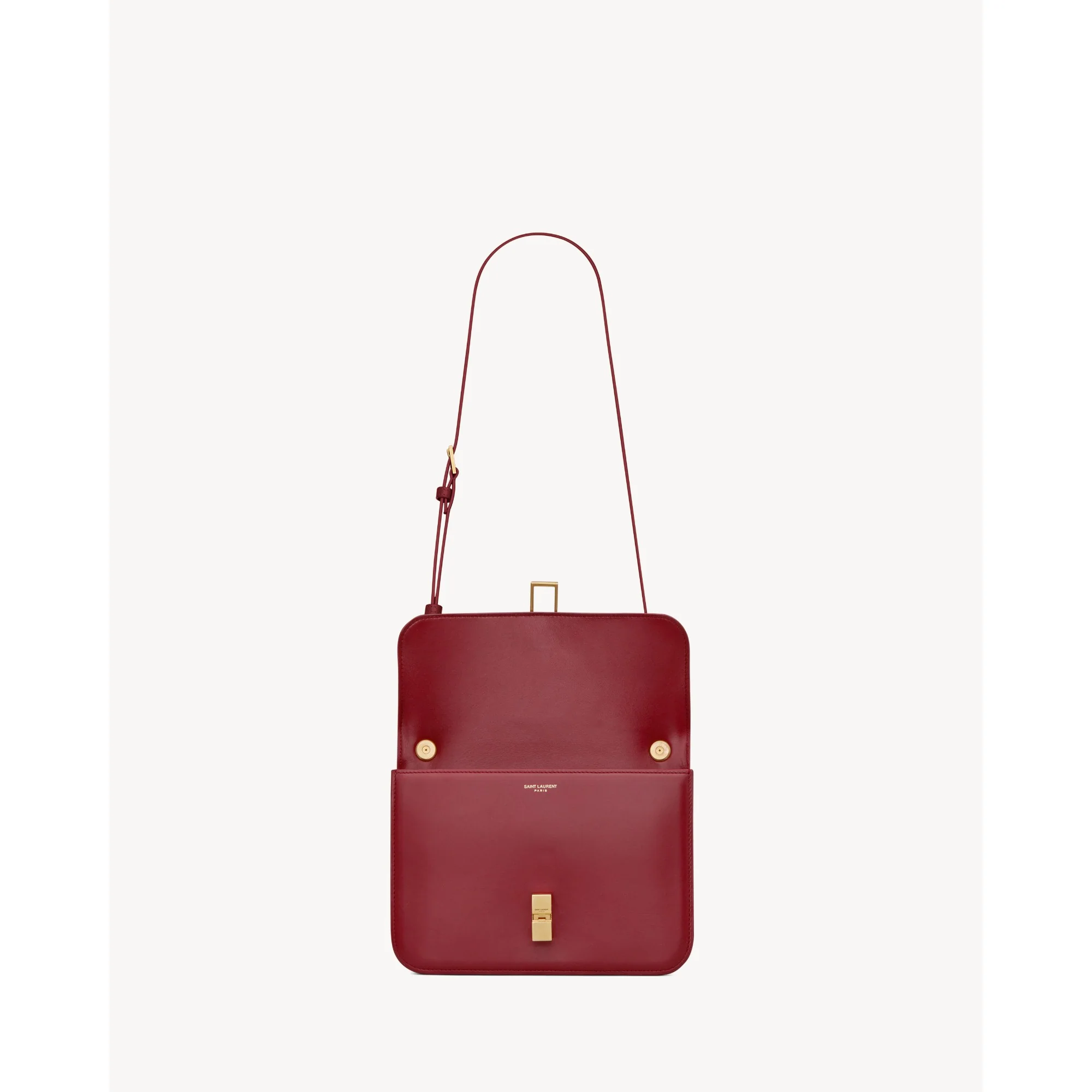 Le Carre Satchel - Opyum Red - Image 4