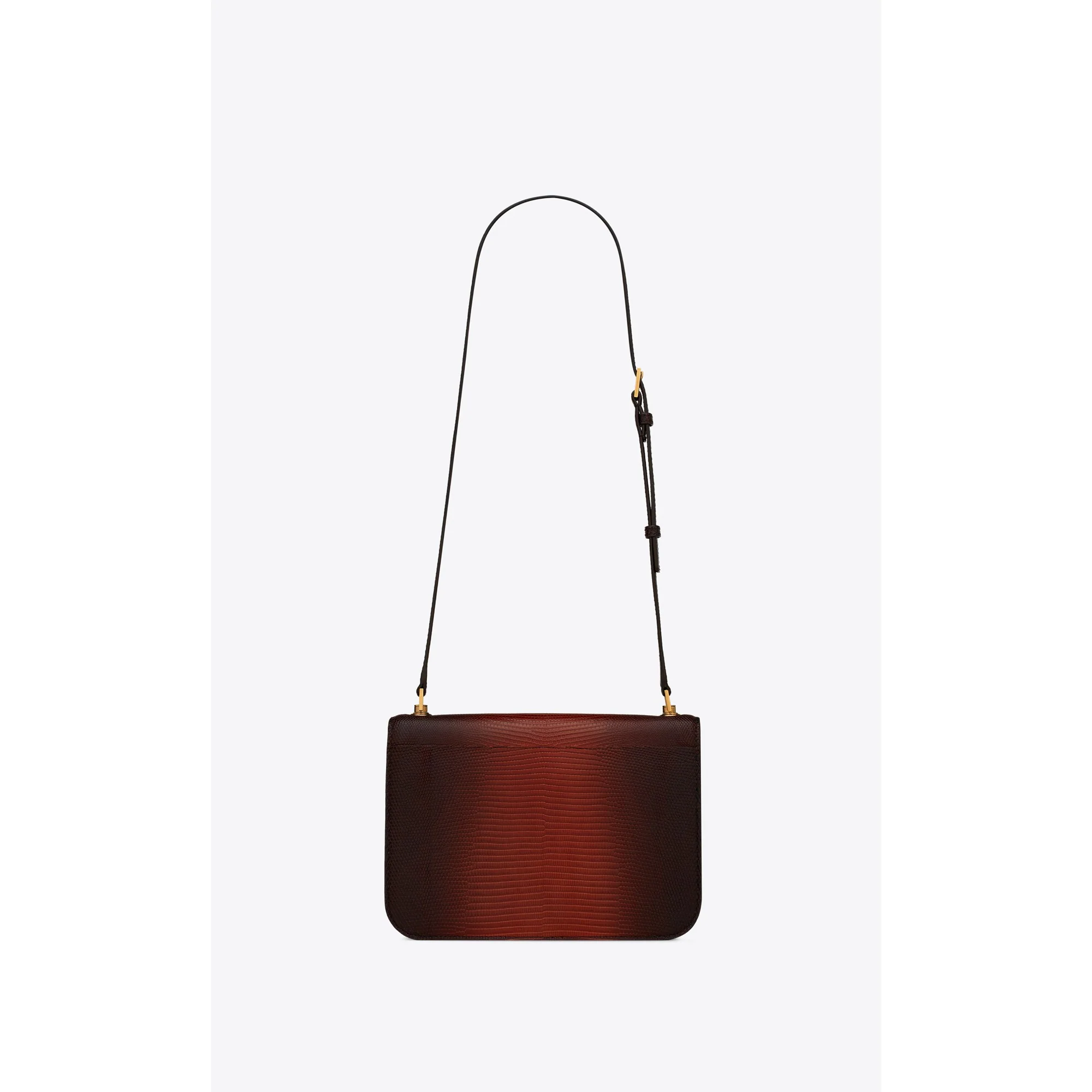 Le Carre Satchel - Dark Brown/Brown Red - Image 2