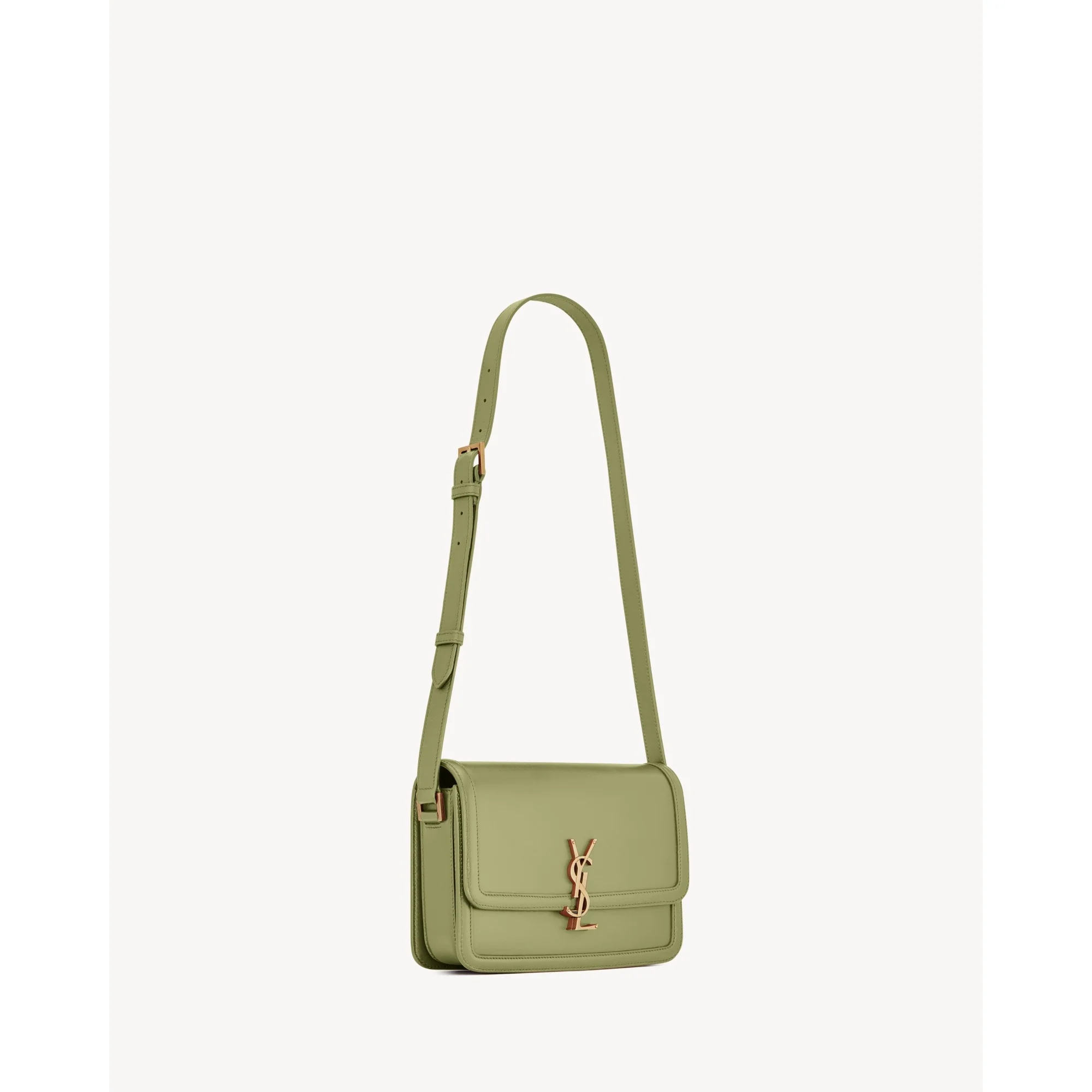 Medium Solferino Satchel - Light Pistache - Image 6