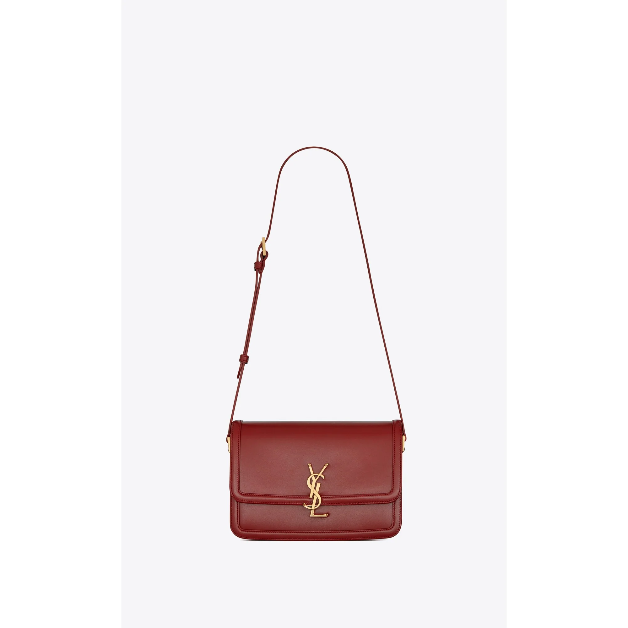 Medium Solferino Satchel - Opyum Red