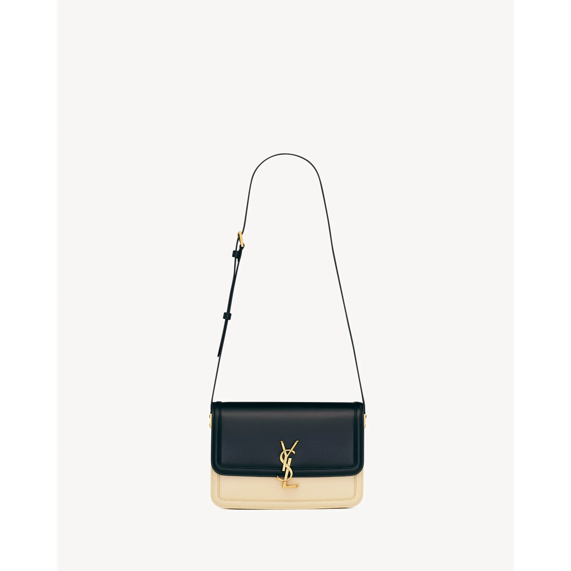 Medium Solferino Satchel - Nero/Burro
