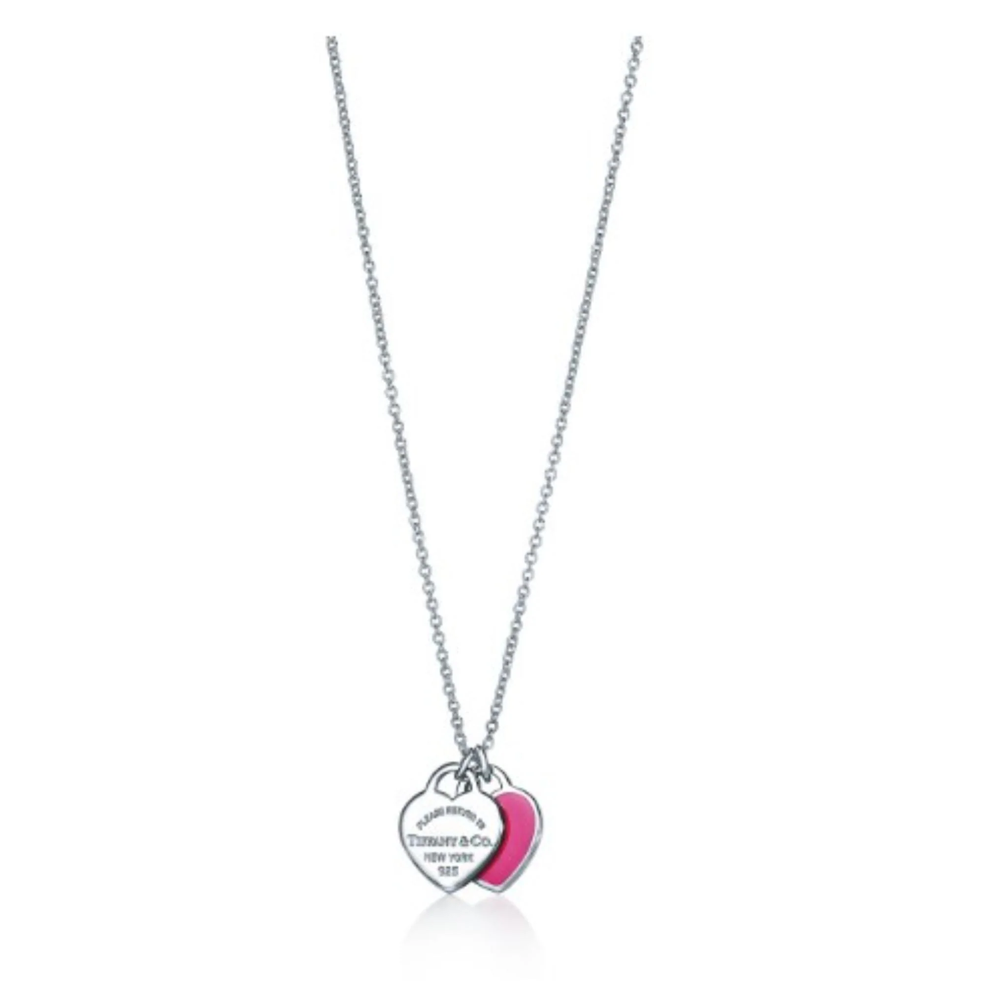63520578 - SS Hpk Mnrtt 2Hrt Pendant w Chain