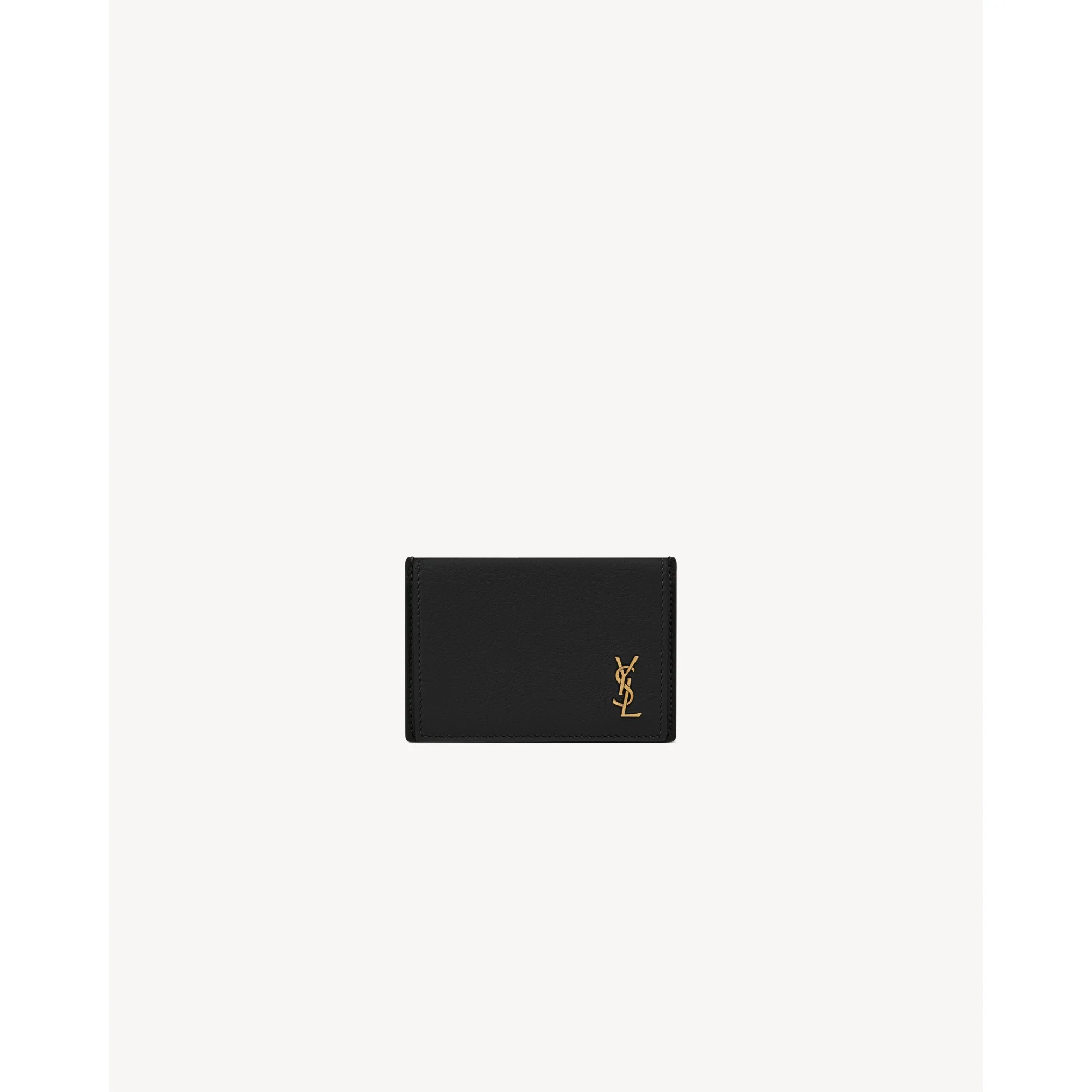 Flap Card Case - Nero