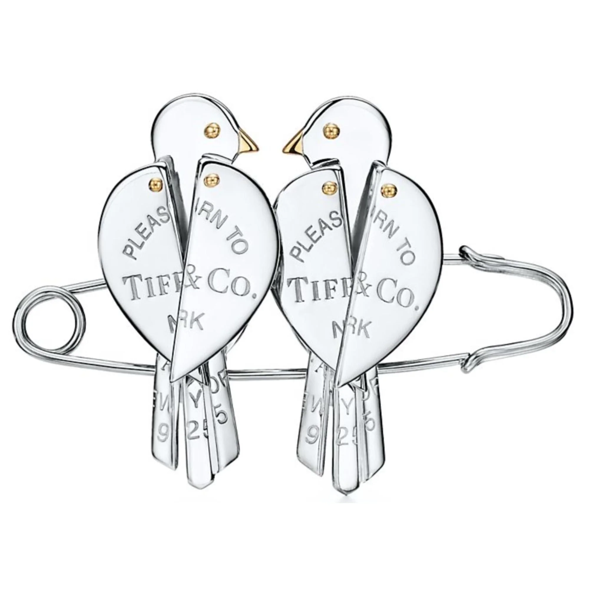 63843229 - SS 18W 18Y Rtt Birds Pin