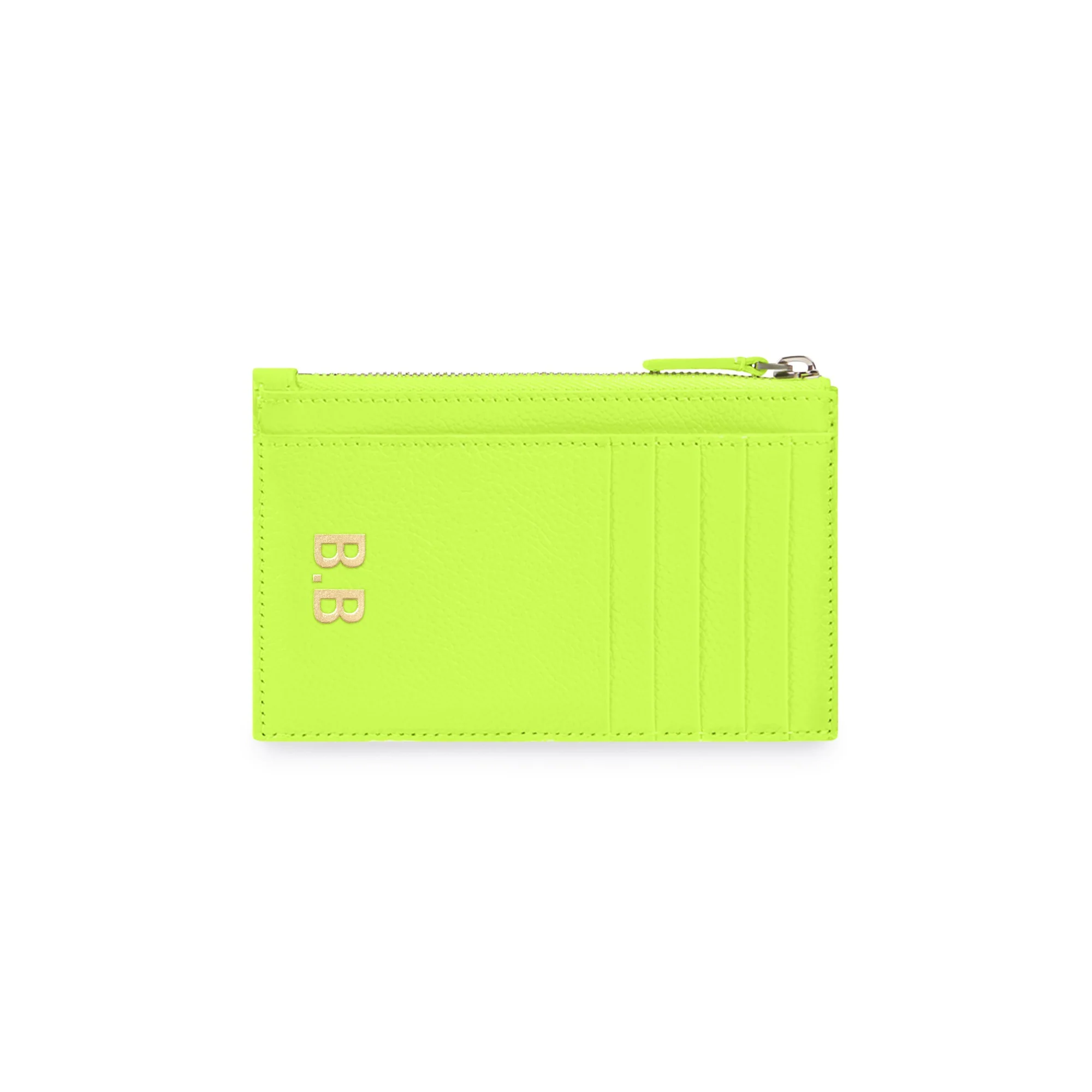 Cash Long Coin Card Holder Enl - Fluo Yellow/ L Black - Image 3
