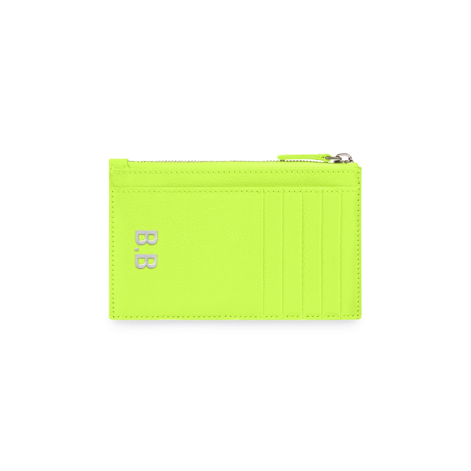Cash Long Coin Card Holder Enl - Fluo Yellow/ L Black - Image 4