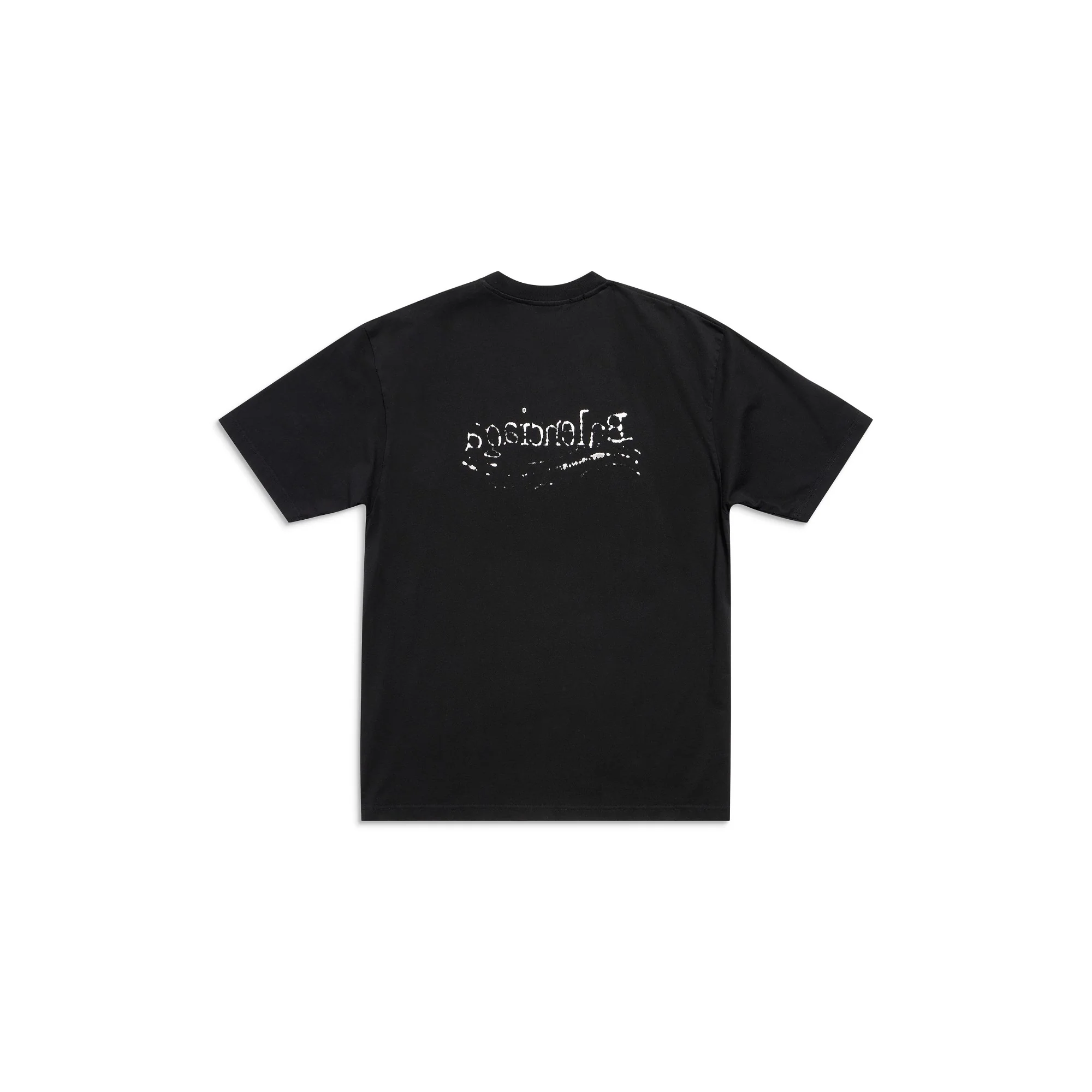 Large Fit T-Shirt - Black/Silver/White - Image 2