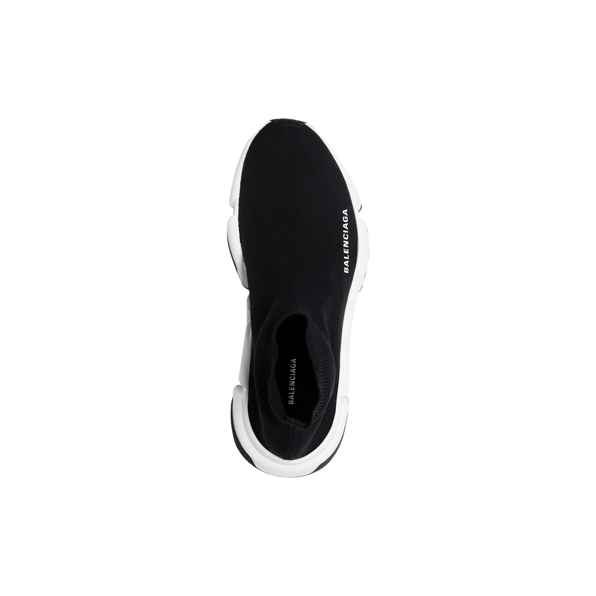 Speed Lt Recycled Knit Bicolor Sole Merch - Black/White/Black - Image 3