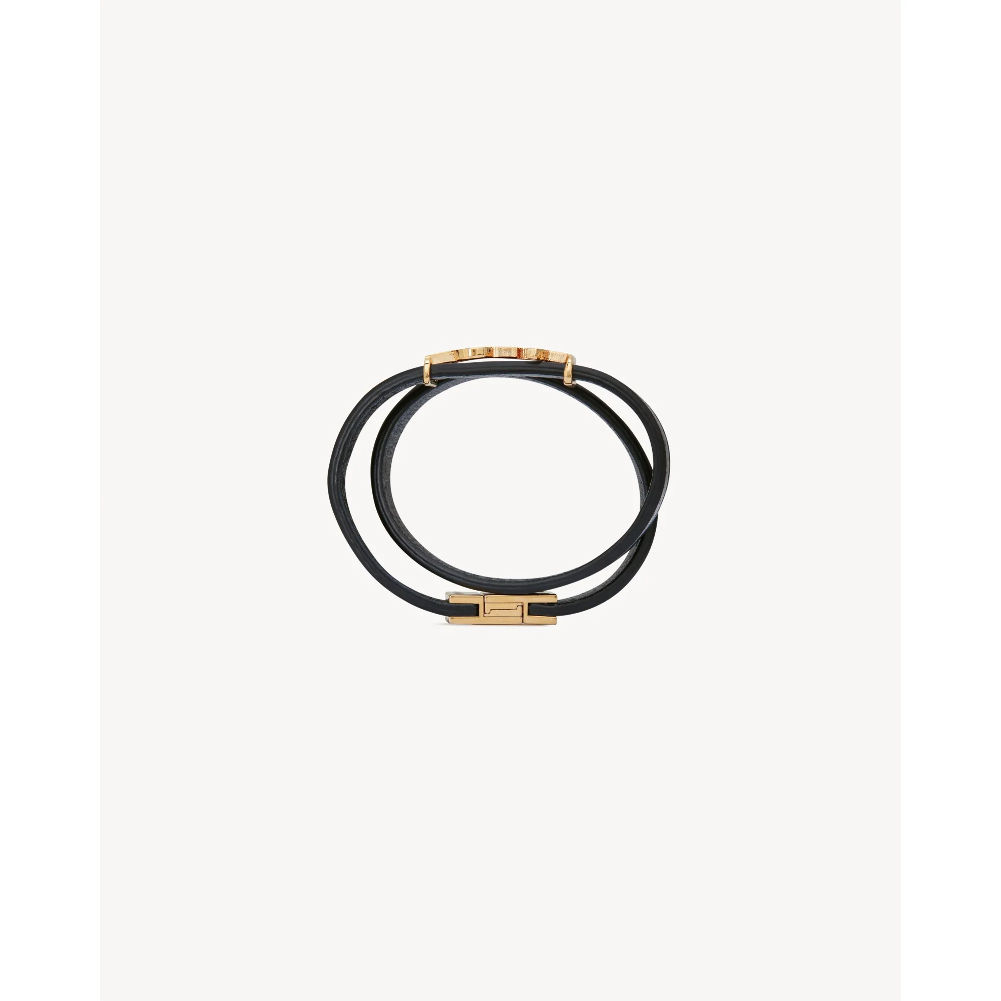 YSL Double Wrap Bracelet - Nero - Image 2