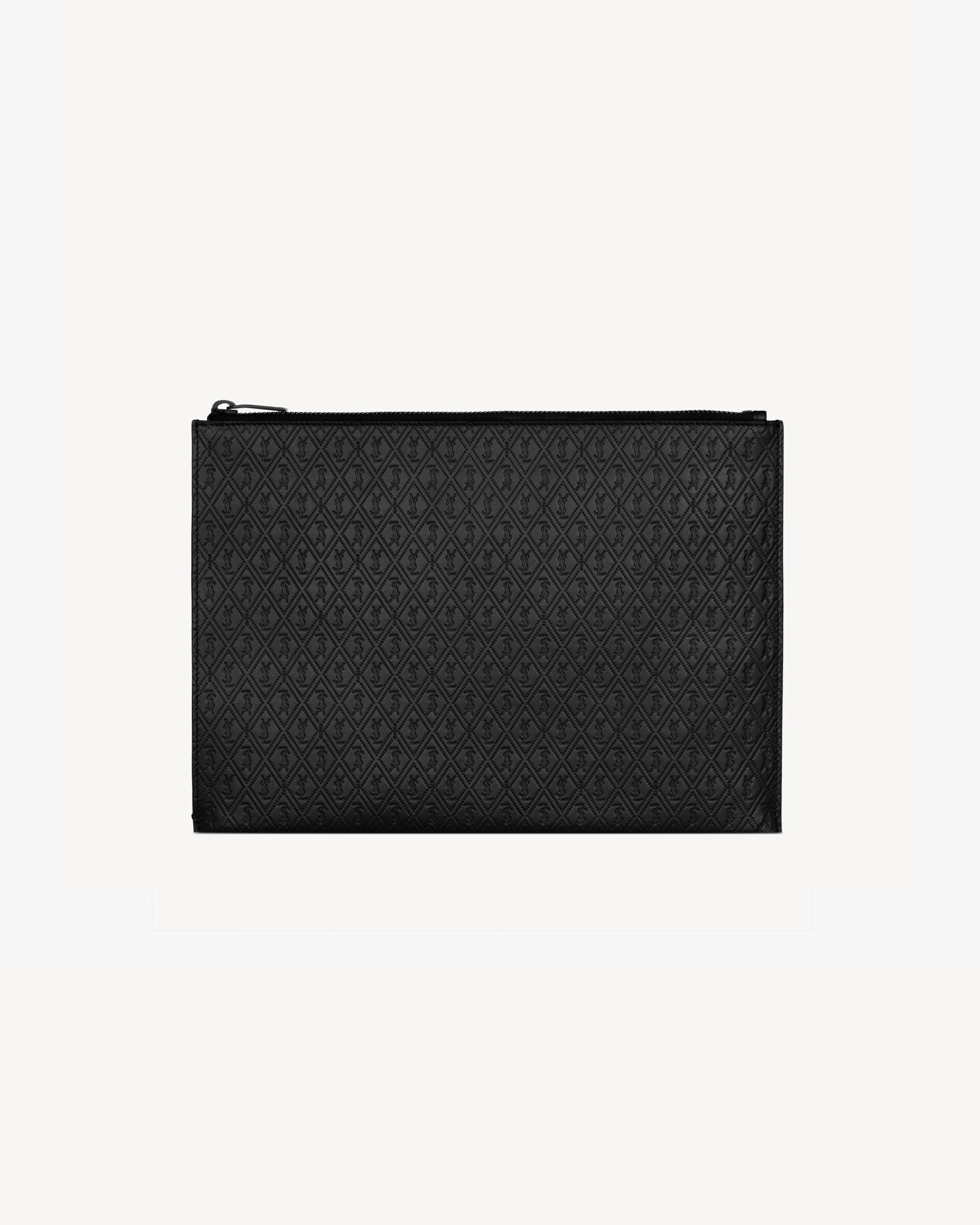 Zipped Tablet Holder - Nero