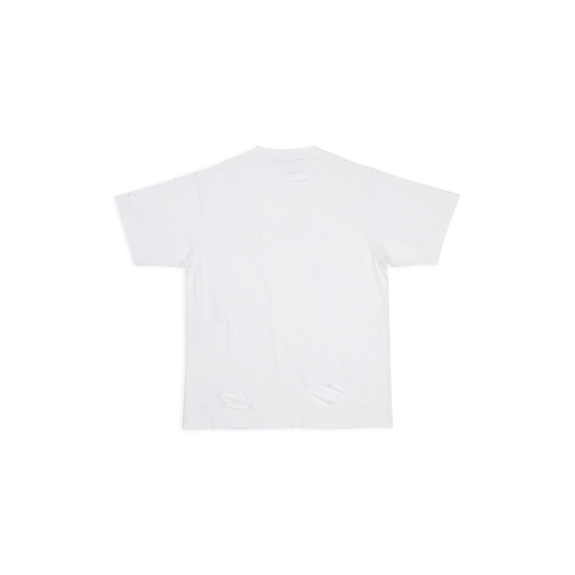 Boxy T-Shirt - White/Black - Image 2