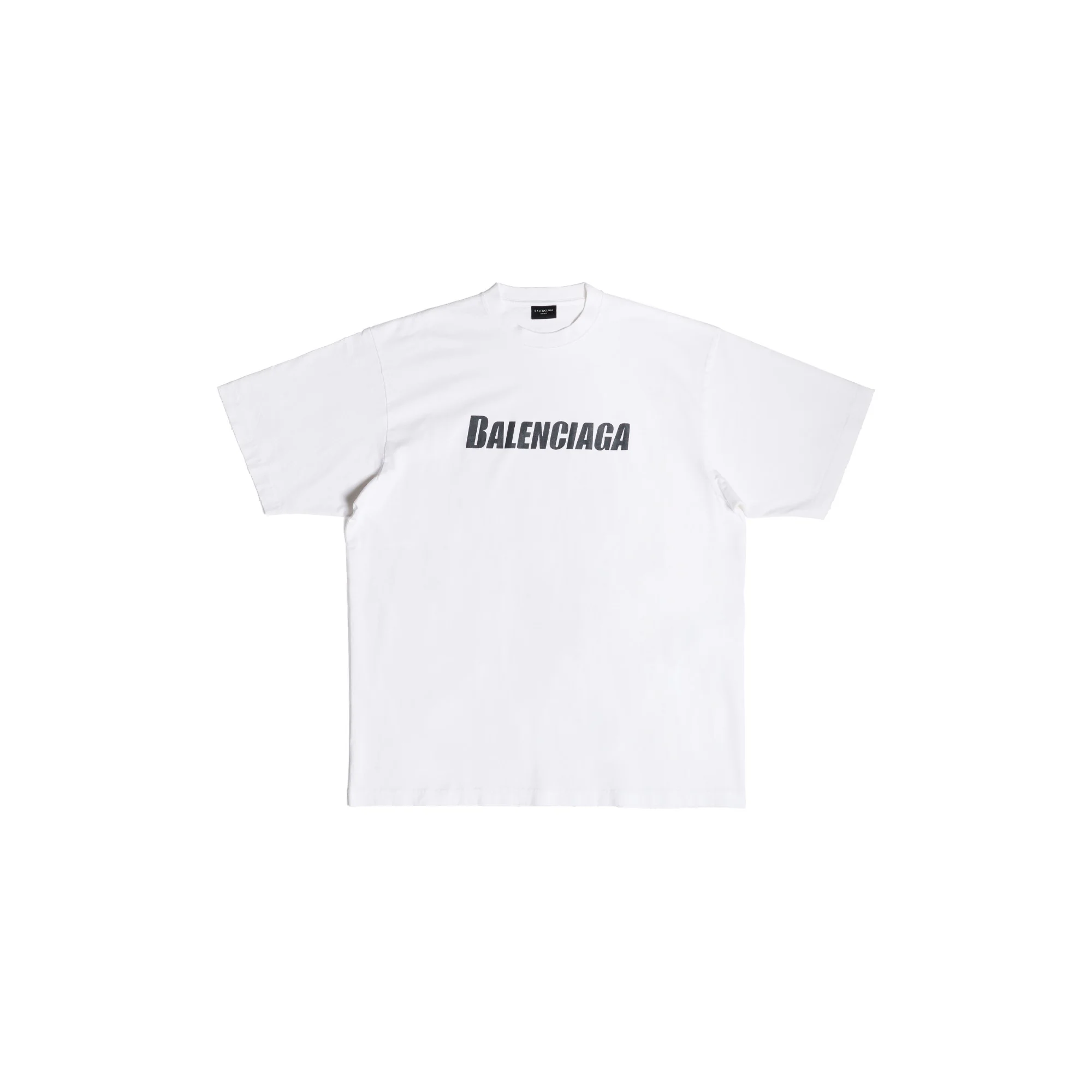 Boxy T-Shirt - White/Black